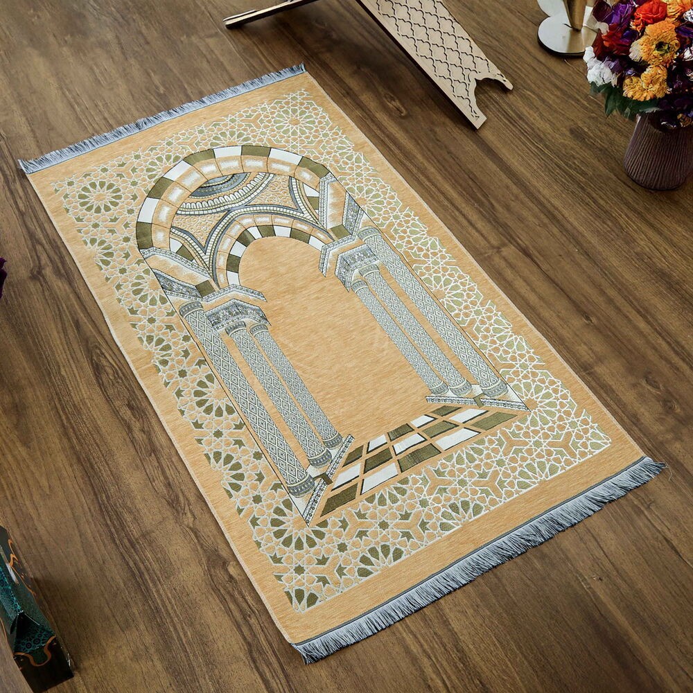 Medine Lüks Şönil Seccade Vizon (66x116cm) 520 gr