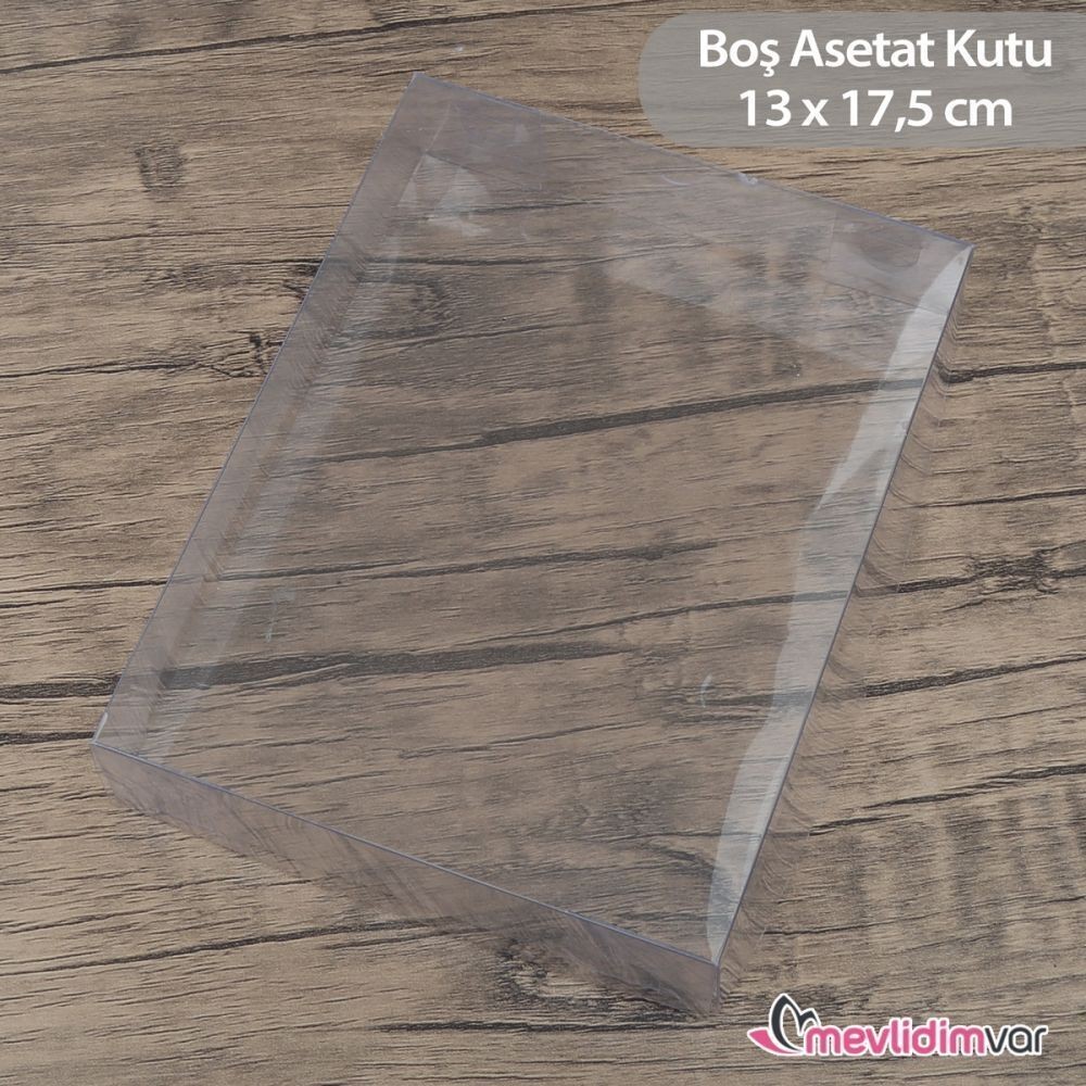 Kadife Kaplı Yasin Kitabı (Çanta Boy), Kokulu Tesbih, Asetat Kutuda (17×15) Mevlid Seti-Mavi