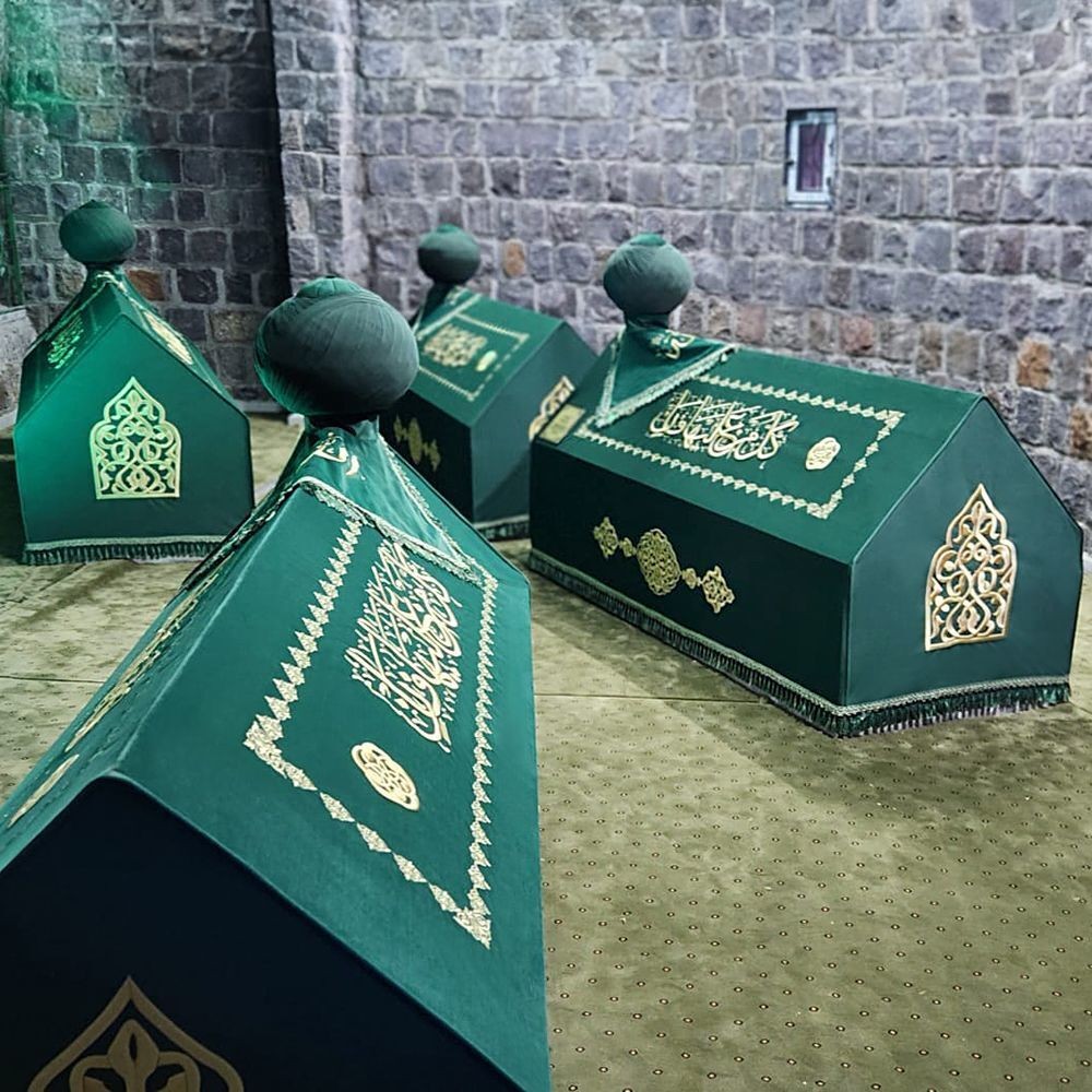 Sanduka Turbe Tabut Örtüsü & Puşide Diyarbakır Şeyhan Köyü Şeyh Seyyid Ahmed ( Özel Ölçü Yapılmaktadır.)