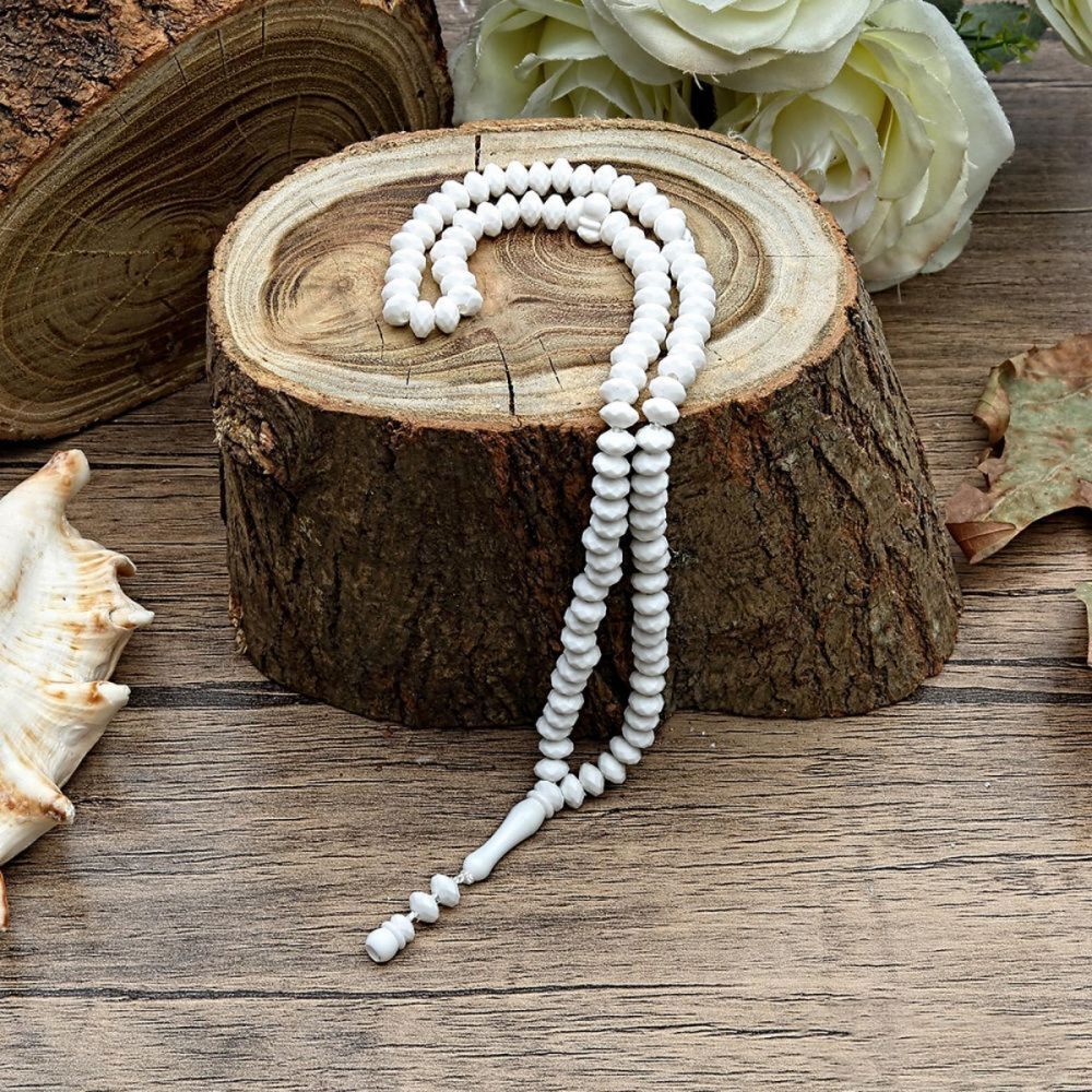 10 Adet Kalpli Kutuda Tesbih Beyaz - Kokulu