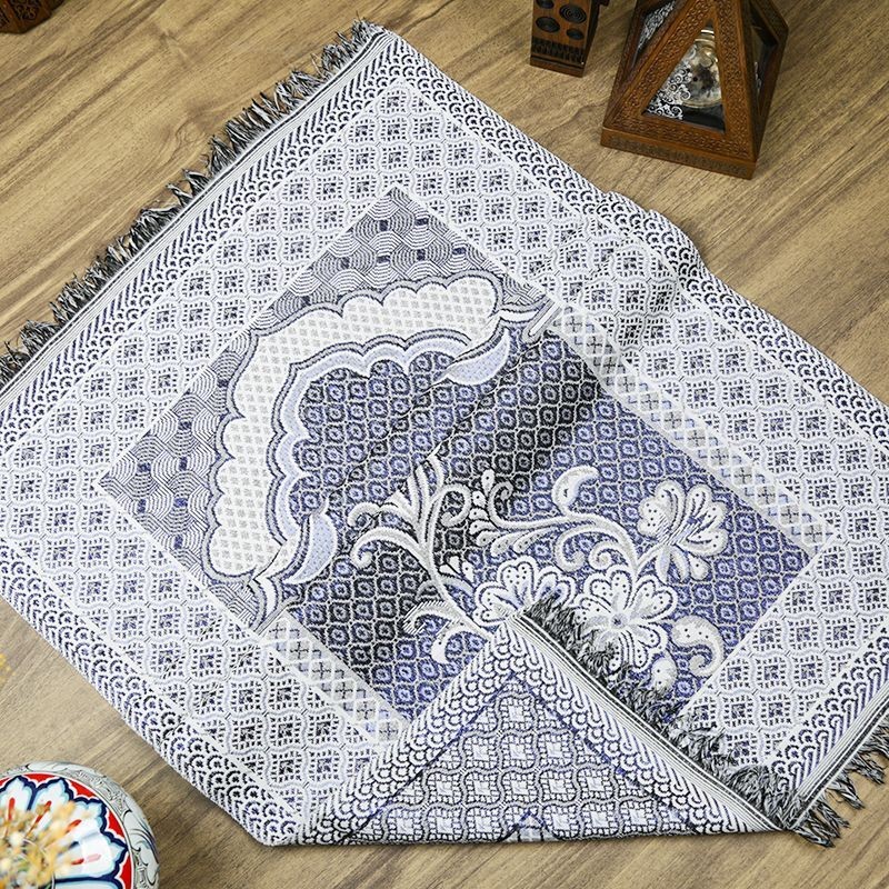 Seccade Süper Simli Broker Mavi 68x110 cm - 170 gr