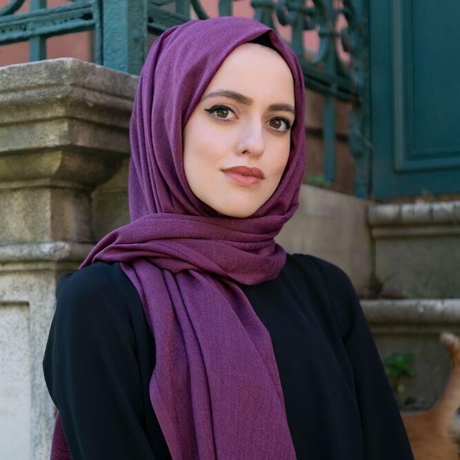 Hediyelik Şal, Yasin Kitabı, Çikolata, İnci Tesbihli Set-Mor