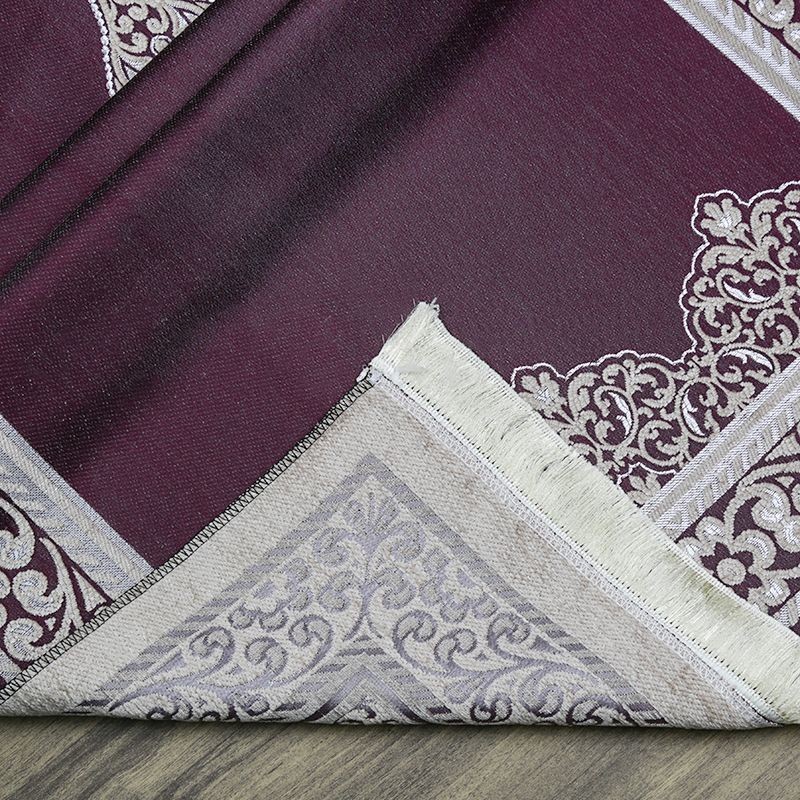 Hediyelik Rumi Desen Seccade - Mor 70x128 cm - 364 gr