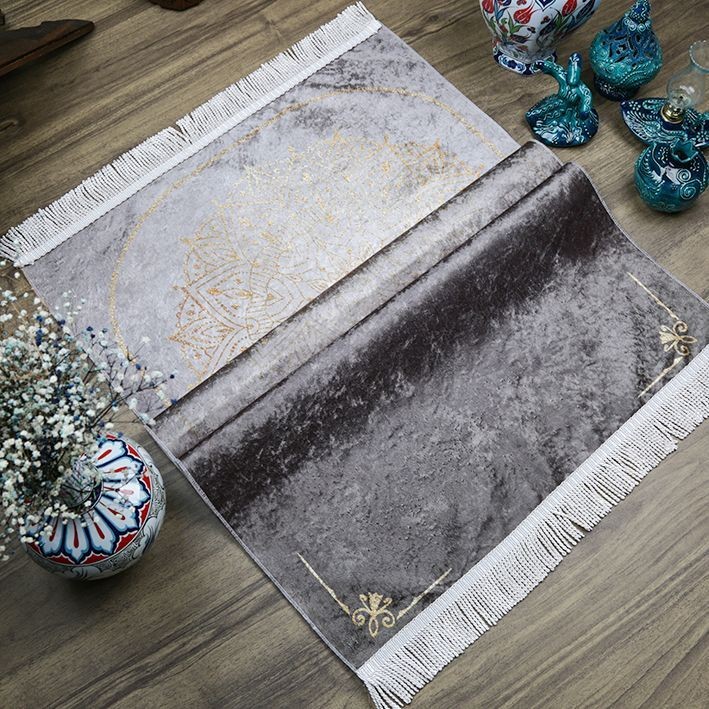 Çeyizlik Seccade Feyruz Vizon 65x115 cm - 320 gr