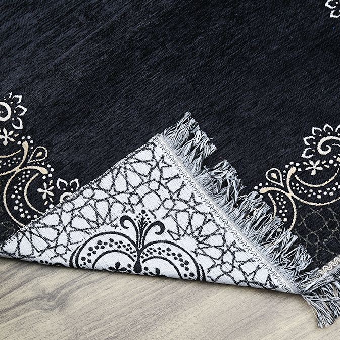 Seccade Munis Siyah 65x115 cm - 320 gr
