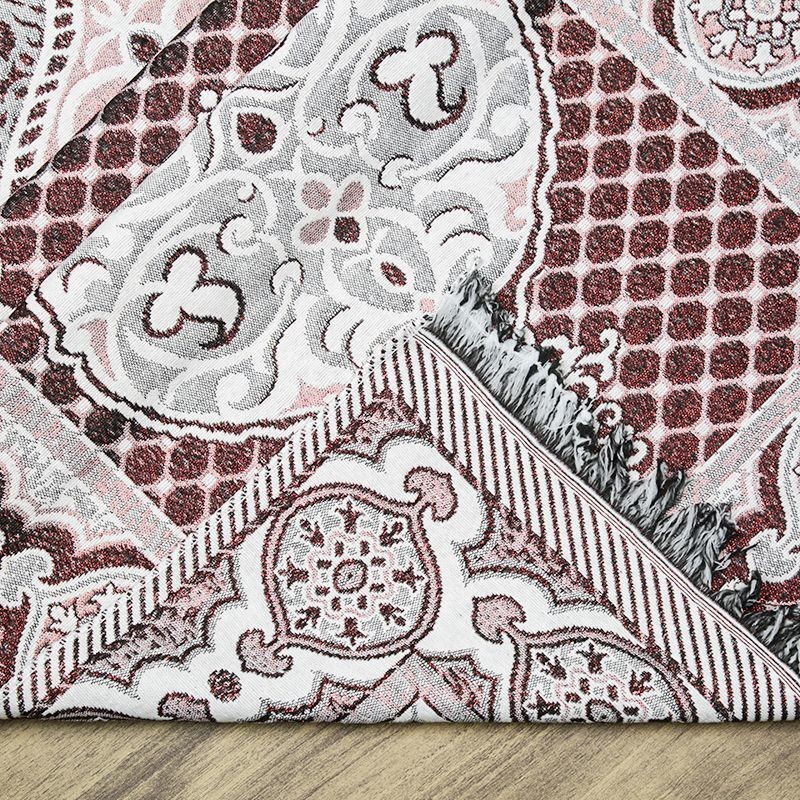 Seccade Süper Simli Broker Bordo 68x110 cm - 170 gr