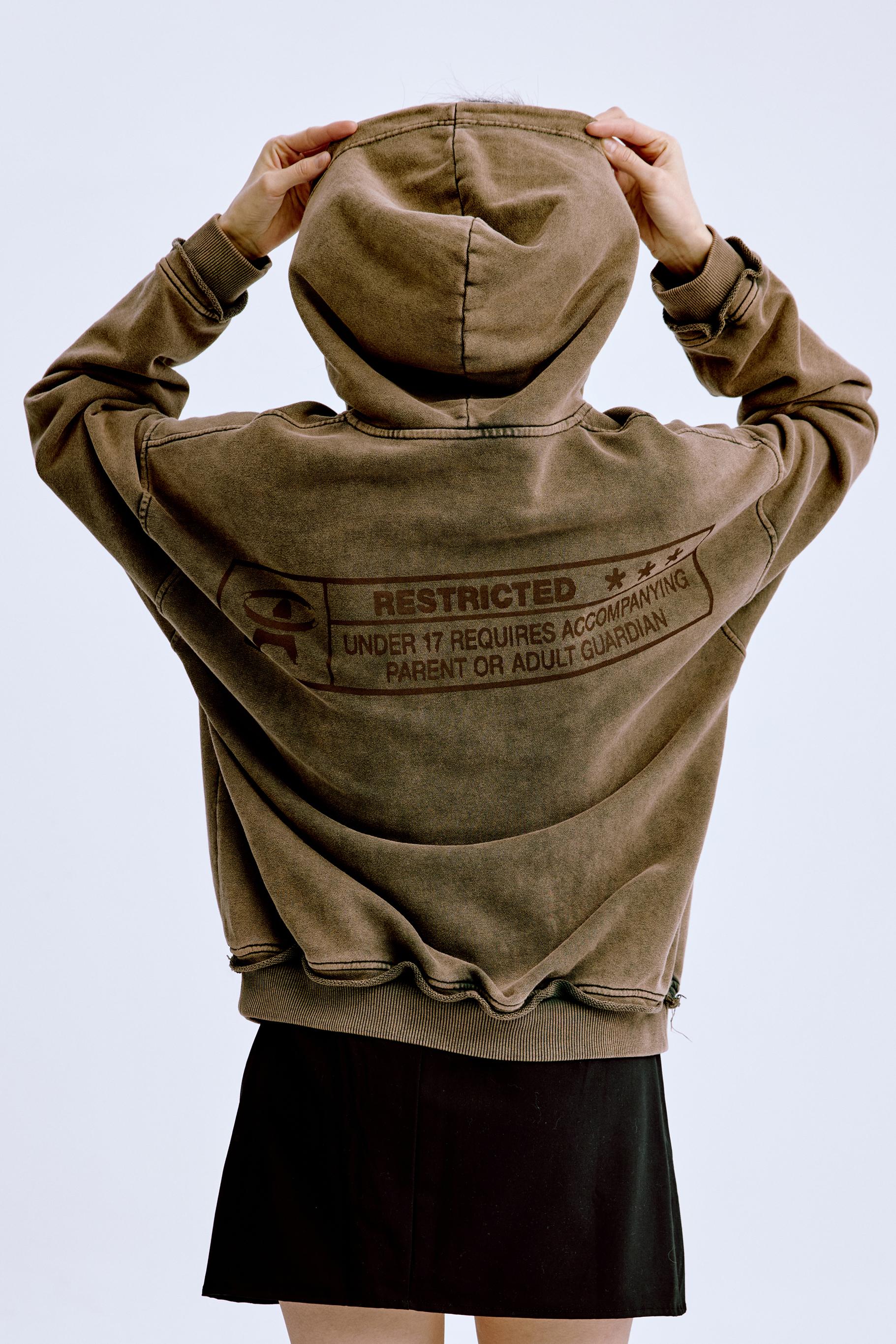 Identity Hoodie 'Washed Brown'