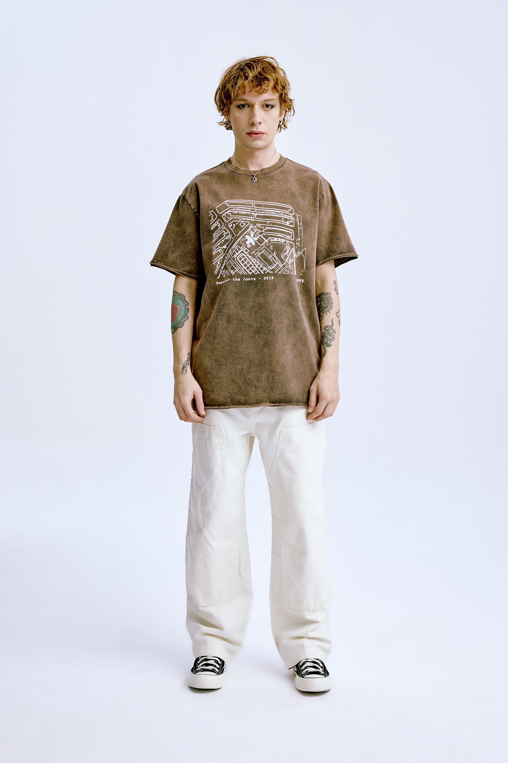 2019 Tee 'Washed Brown'