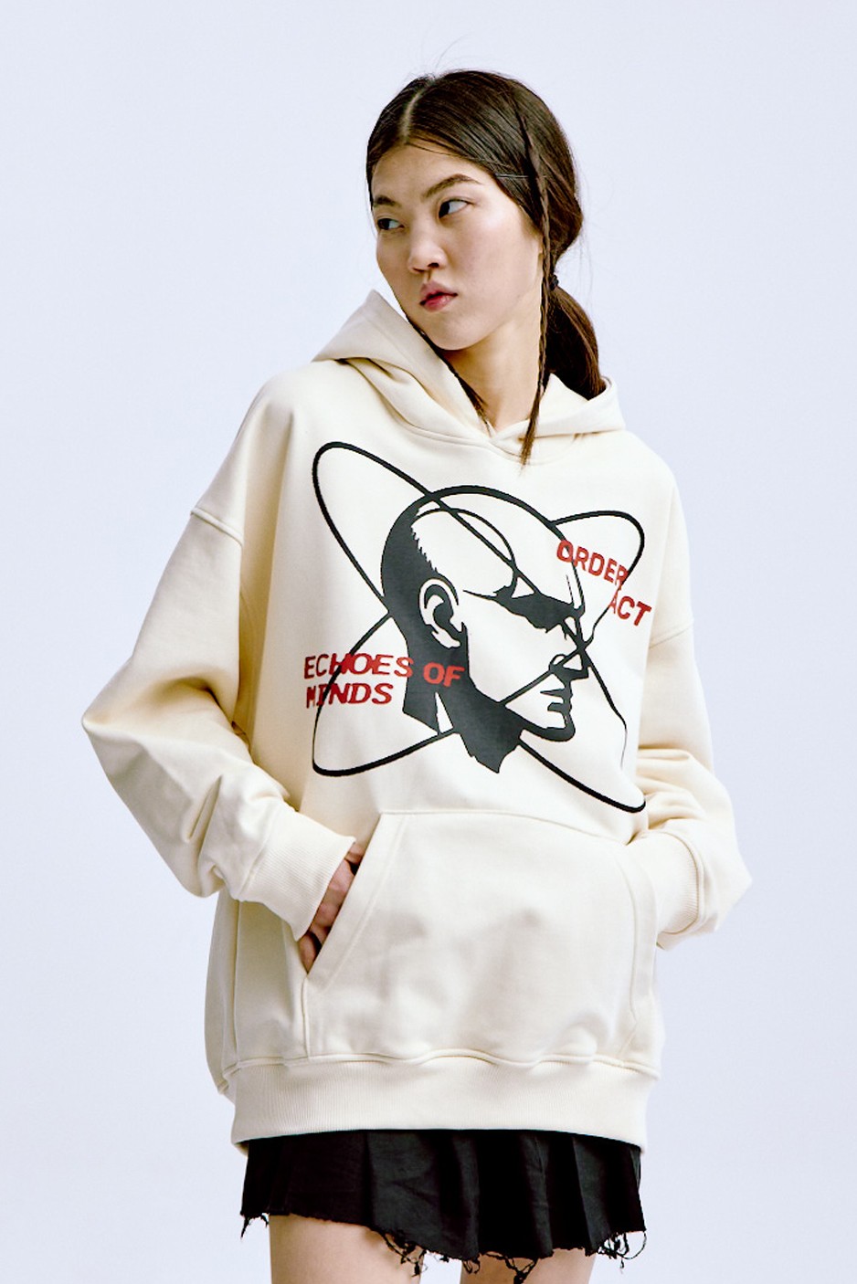 Echoes Hoodie 'Creme'