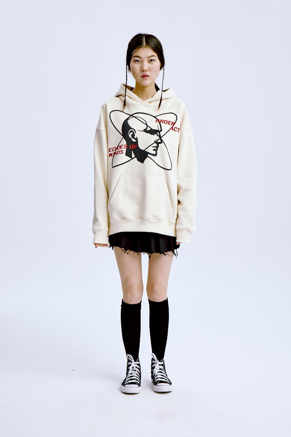 Echoes Hoodie 'Creme'