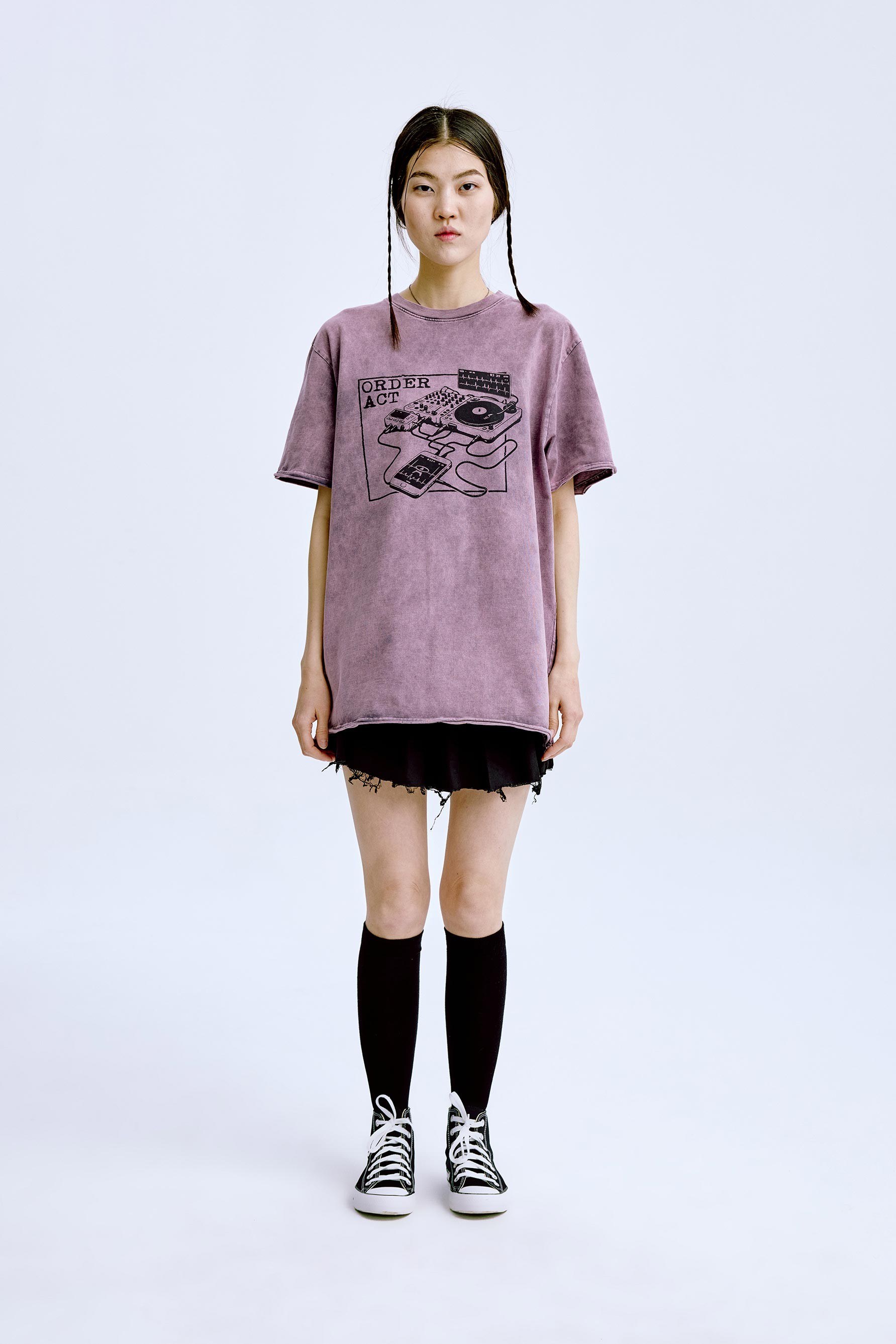 Life Unit Tee 'Washed Pink'