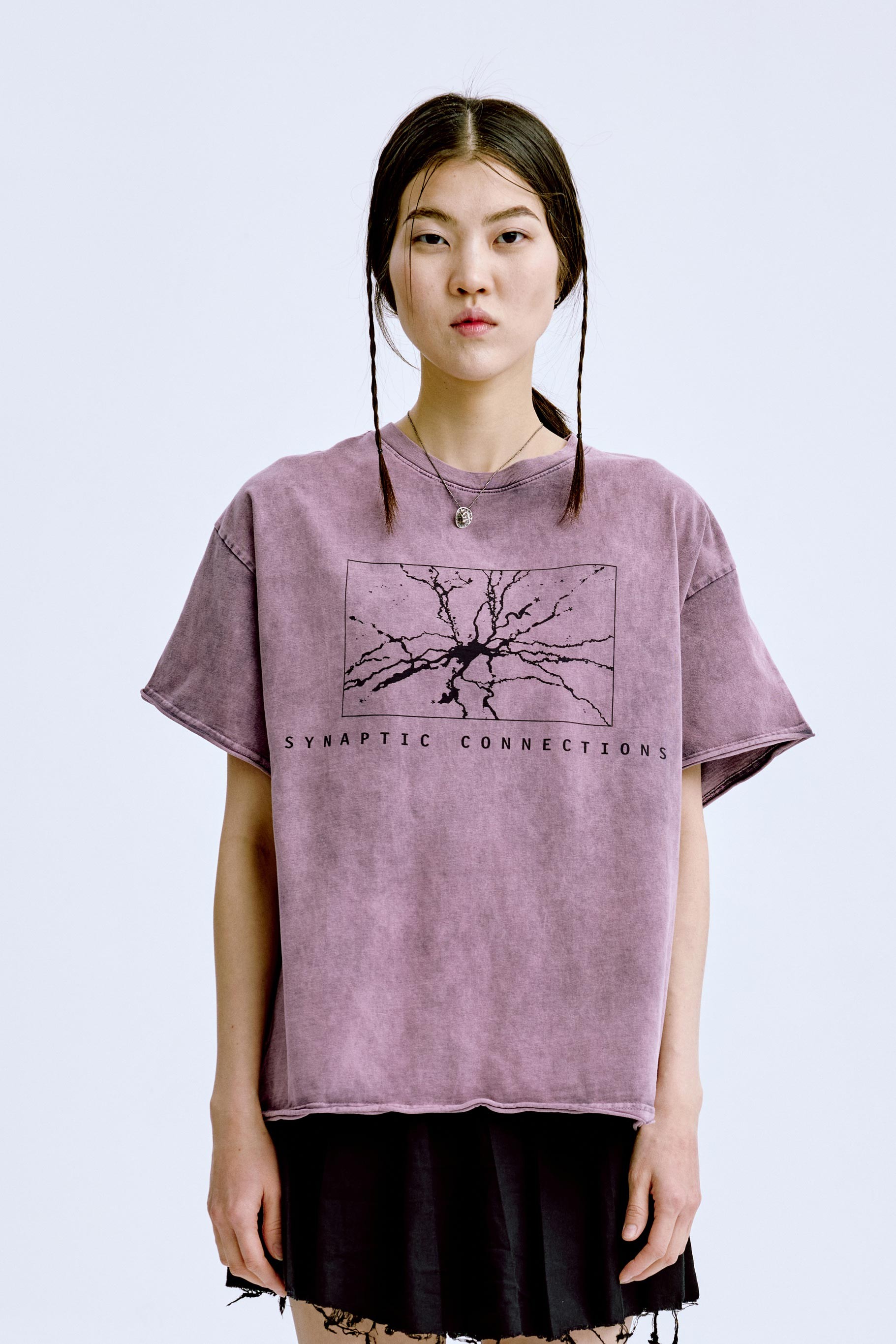 Synaptic Tee 'Washed Pink'