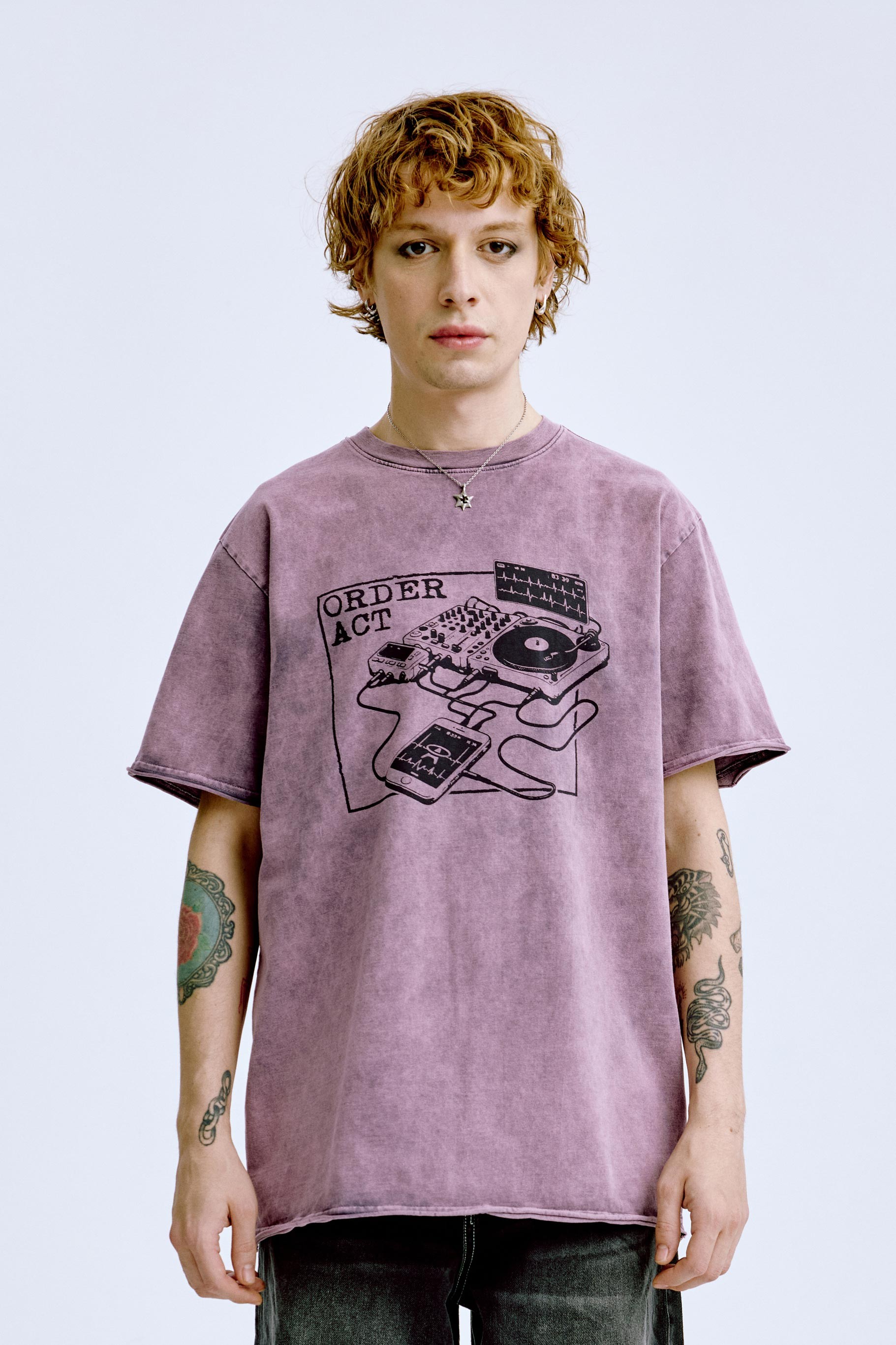 Life Unit Tee 'Washed Pink'