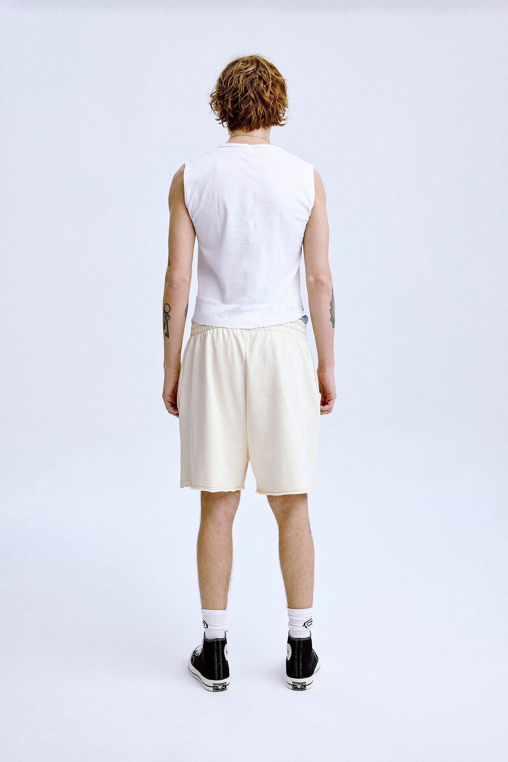 Basic Asterisk Short 'Cream'