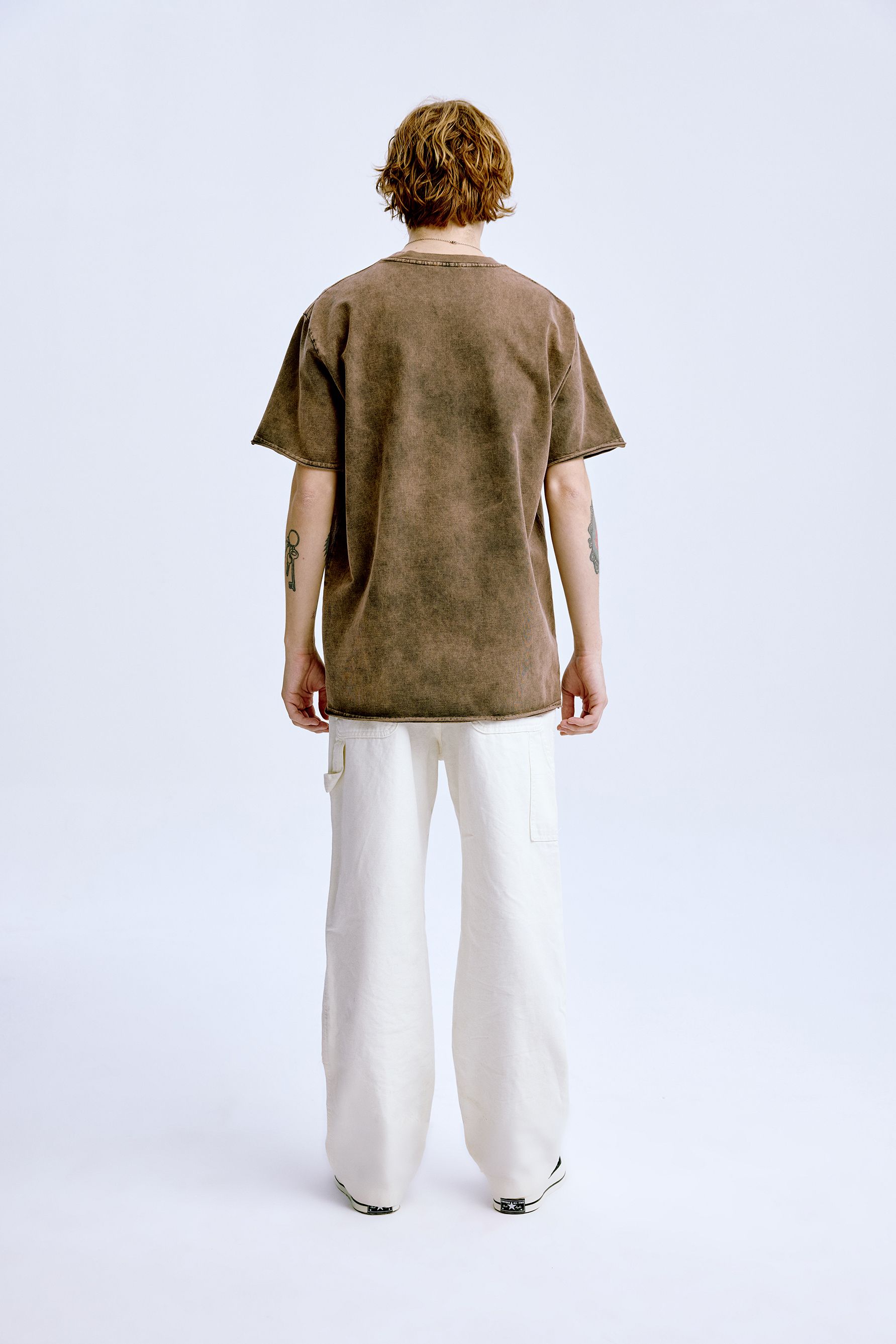 Subconcious Tee 'Washed Brown'