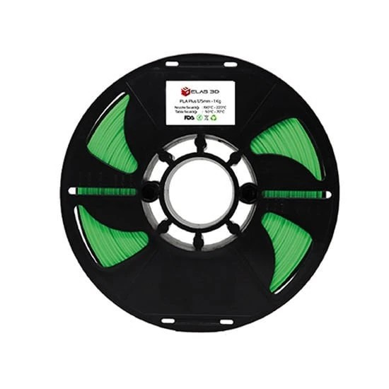 Elas 1.75mm PLA Plus Filament 1kg - Fıstık Yeşili