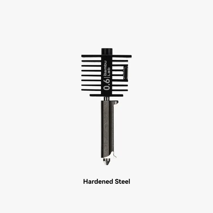 Bambu Hotend - A1 Series Nozzle - 0.6mm Hardened Steel
