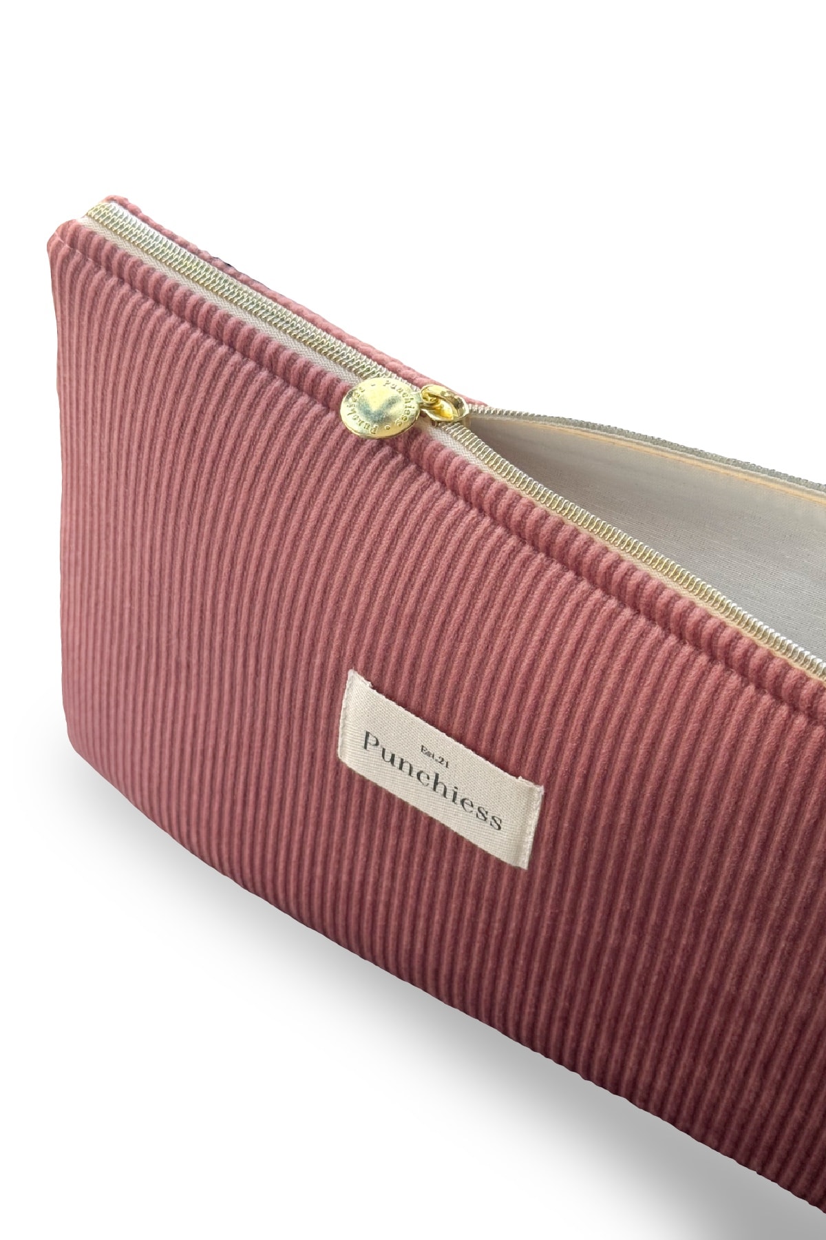 Pink Corduroy Laptop Sleeve