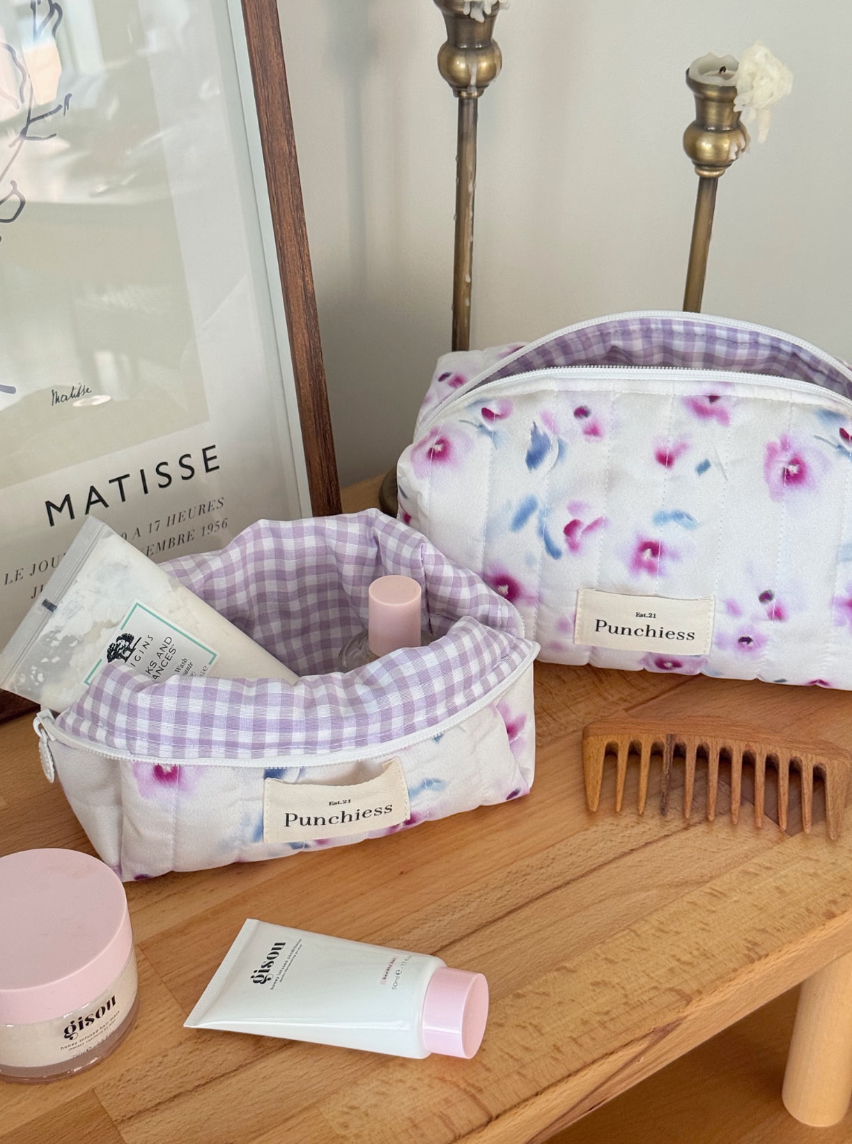 Purple Haze Makeup Bag