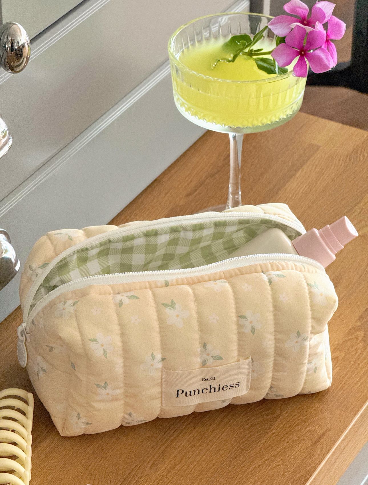 Buttercream Blossom Makyaj Çantası