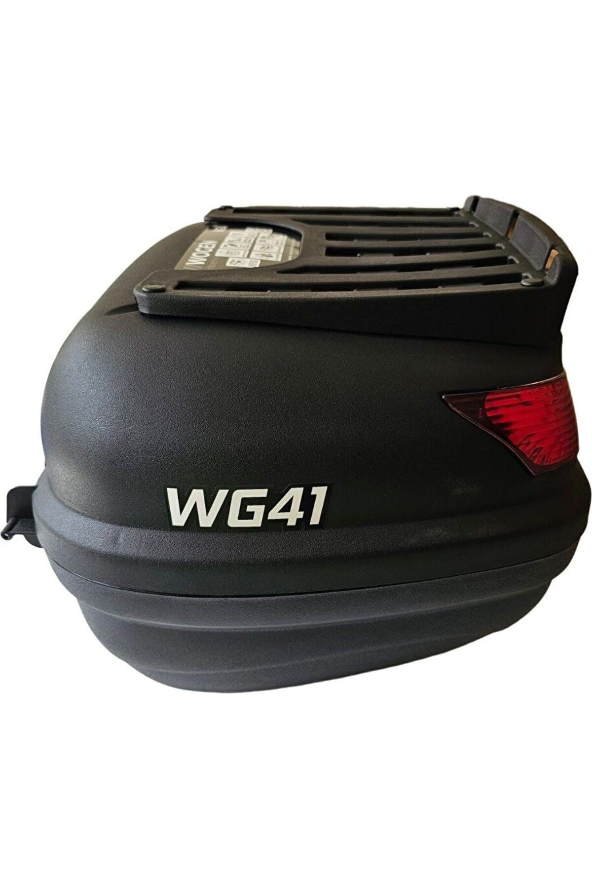 Wg41 Basic - 41 Litre Motosiklet Arka Çanta Siyah Renk - Sırt Dayamasız Basıc Model-