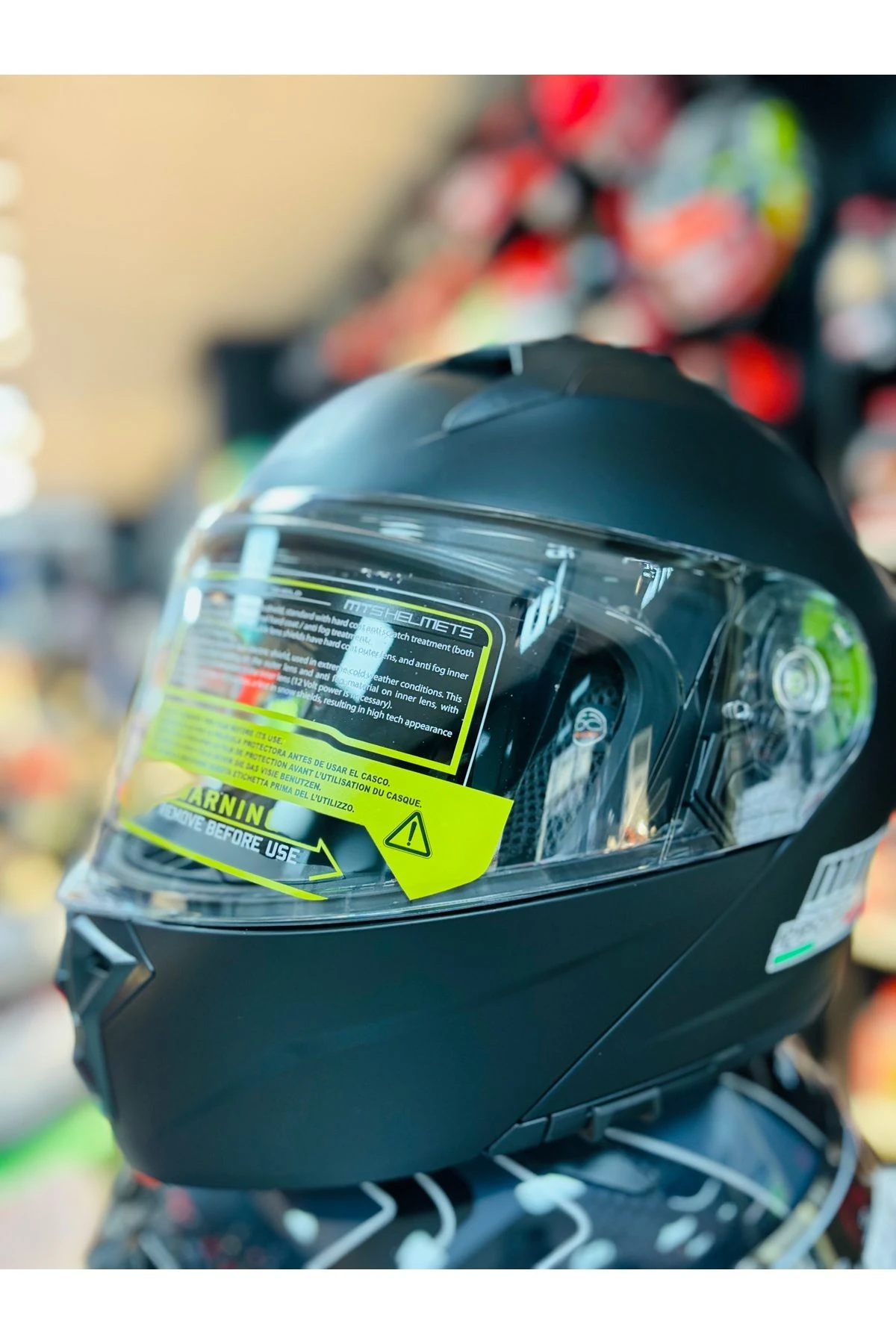 618 YARIM AÇIK GÜNEŞ GÖZLÜKLÜ MOTOSİKLET KASKI (SİYAH)