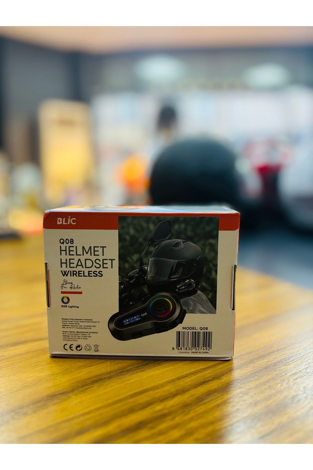 BLİC Q08 İNTERCOM BLUETOOTH