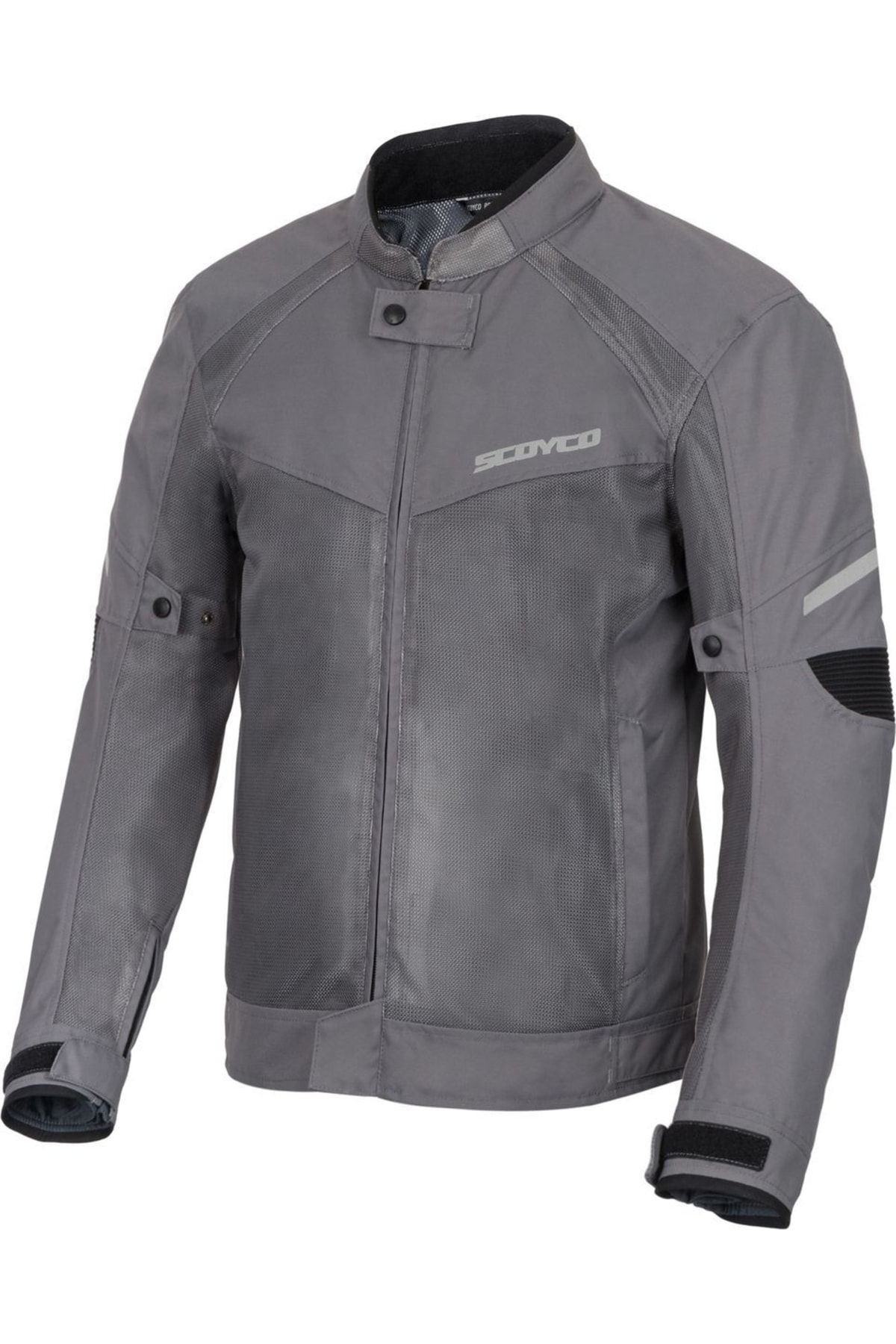Scoyco Jk-118 Motosiklet Fileli Erkek Montu Yazlık Gri 2x-large