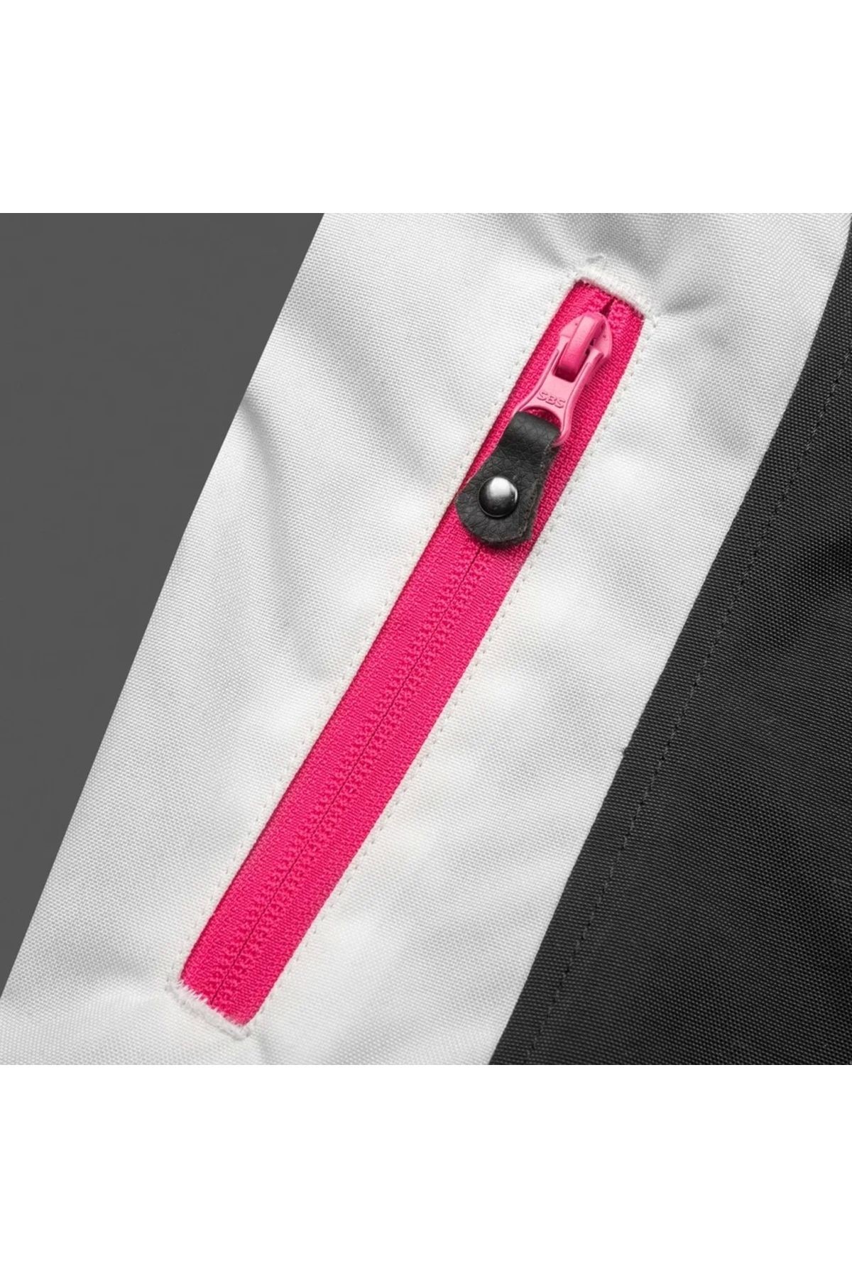 Jk152w Kadın 4 Mevsim Mont Deri Siyah-pembe