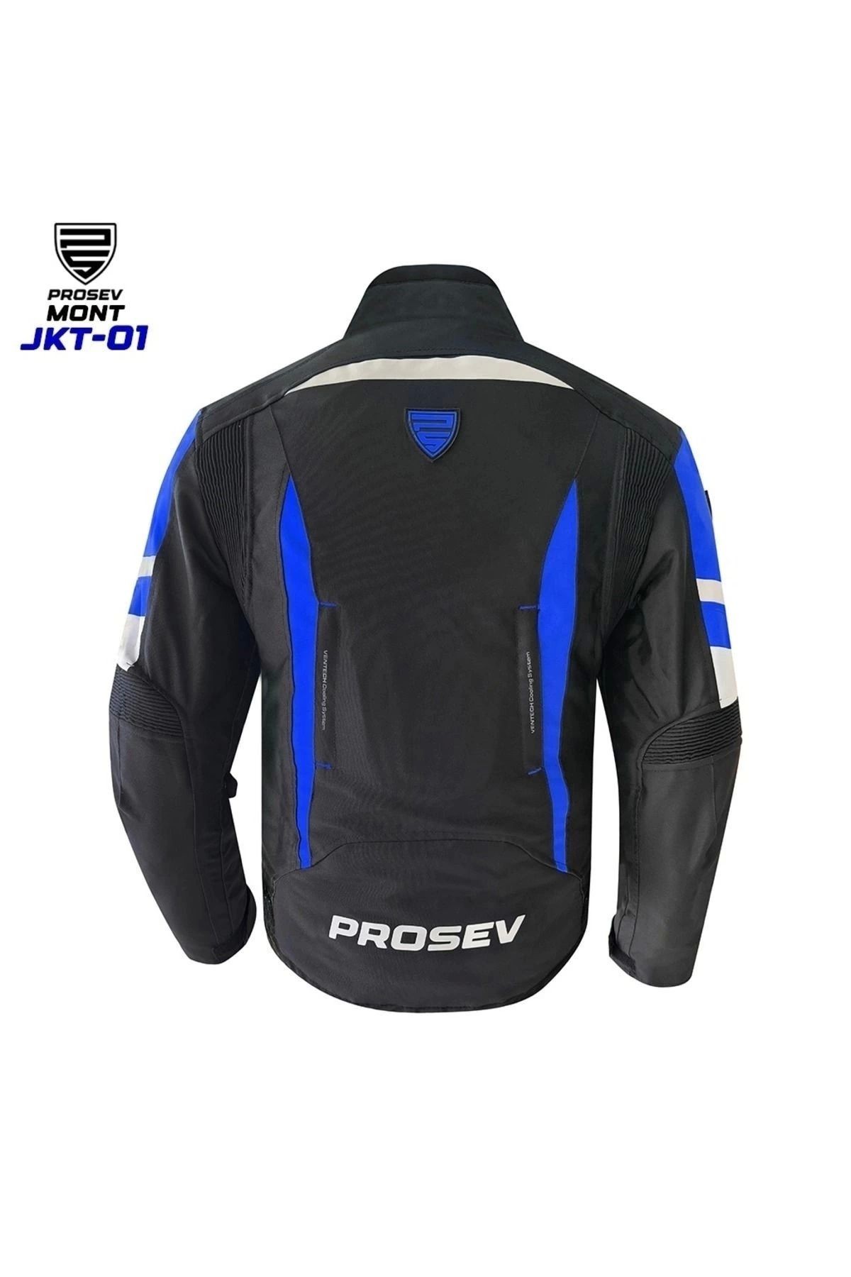 Jkt01 - 4 Mevsim Mont (MAVI/SİYAH)