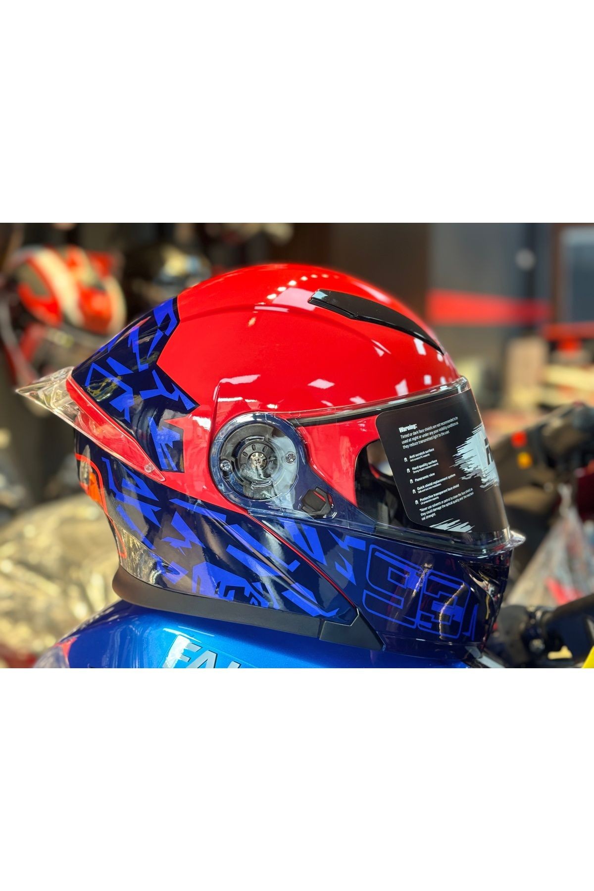 965 Fr 93 GÜNEŞ VİZÖRLÜ MOTOSİKLET KASK