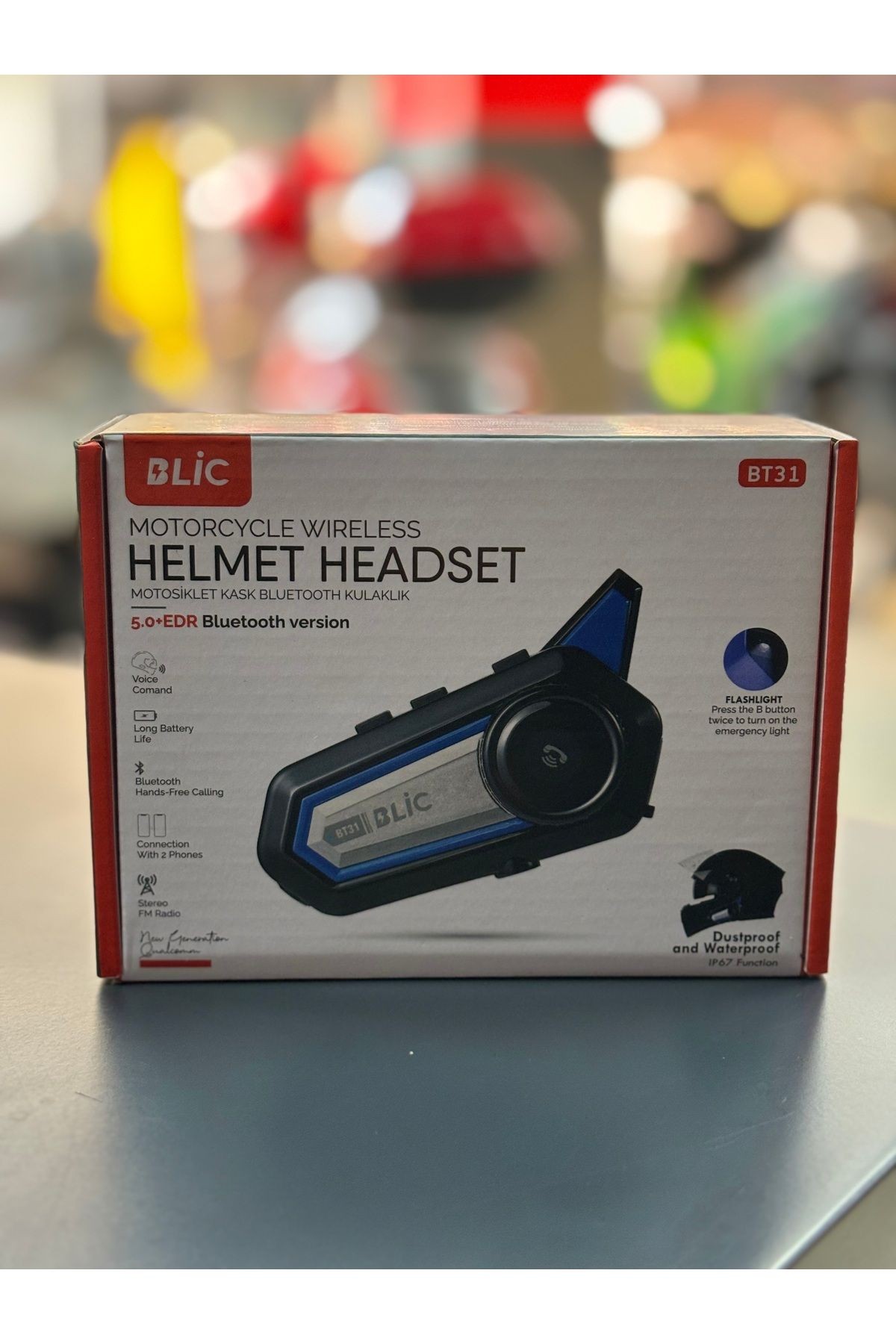 BİLİC BT31 HELMET İNTERCOM KASK KULAKLIK 5.0 BLUETOOTH