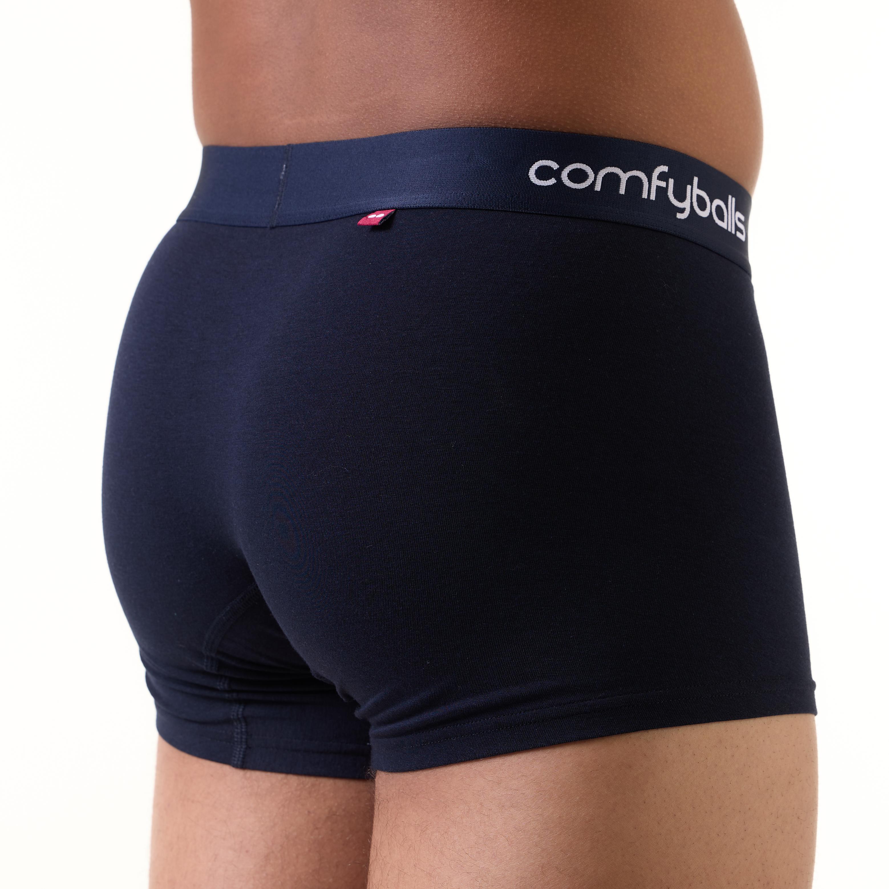 Navy Comfycel Erkek Boxer 3'lü Paket