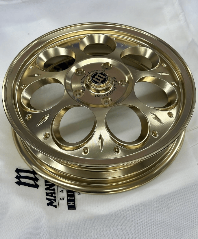 Mandrill Vespa Jant Seti Roma Gold | Vespa GTS/GTS Super/GTV/GT 60/GT/GT L 125-300cc