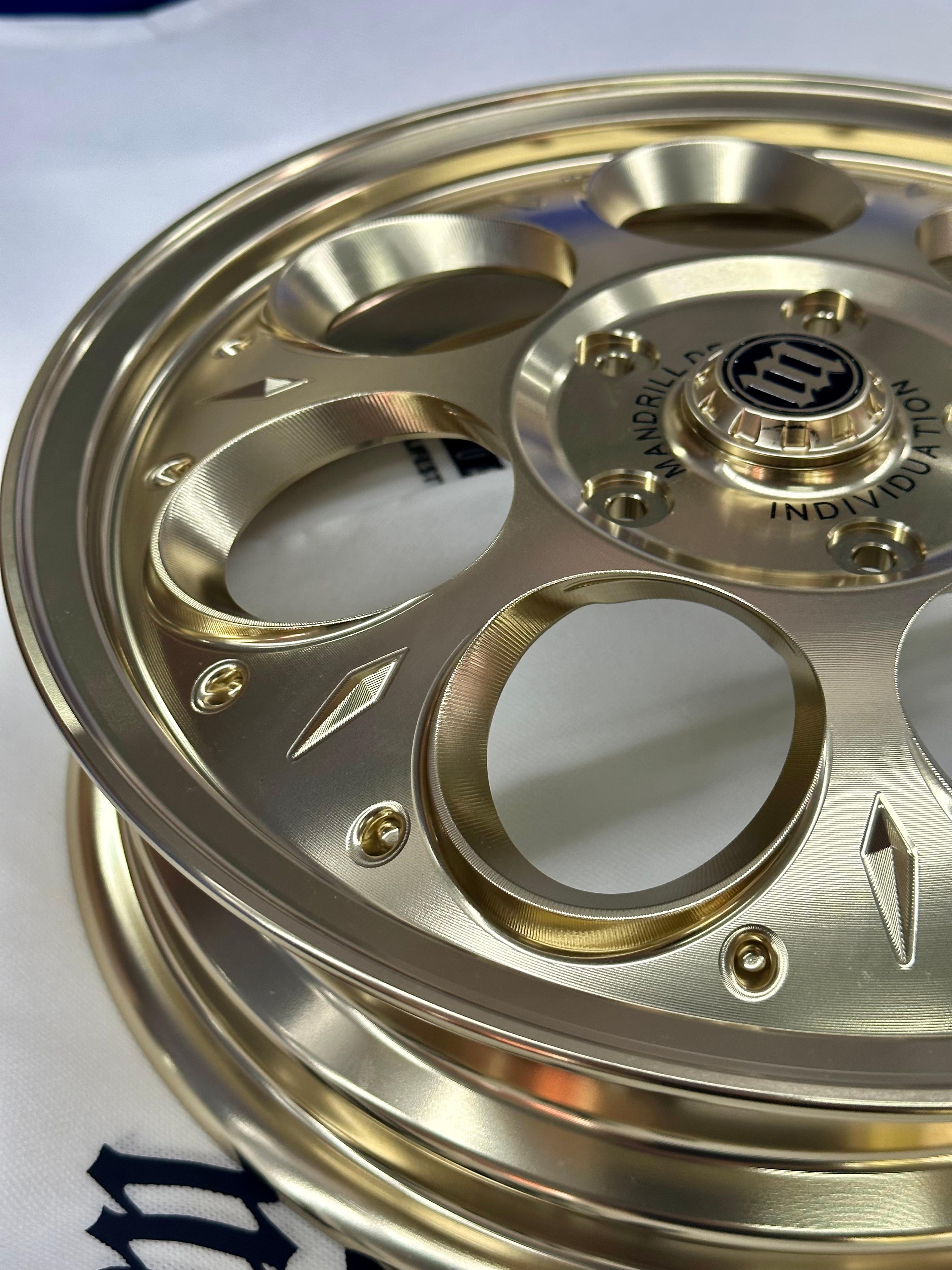 Mandrill Vespa Jant Seti Roma Gold | Vespa GTS/GTS Super/GTV/GT 60/GT/GT L 125-300cc