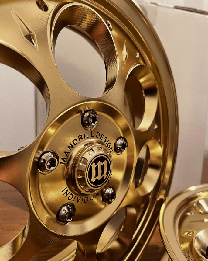 Mandrill Vespa Jant Seti Roma Gold | Vespa GTS/GTS Super/GTV/GT 60/GT/GT L 125-300cc