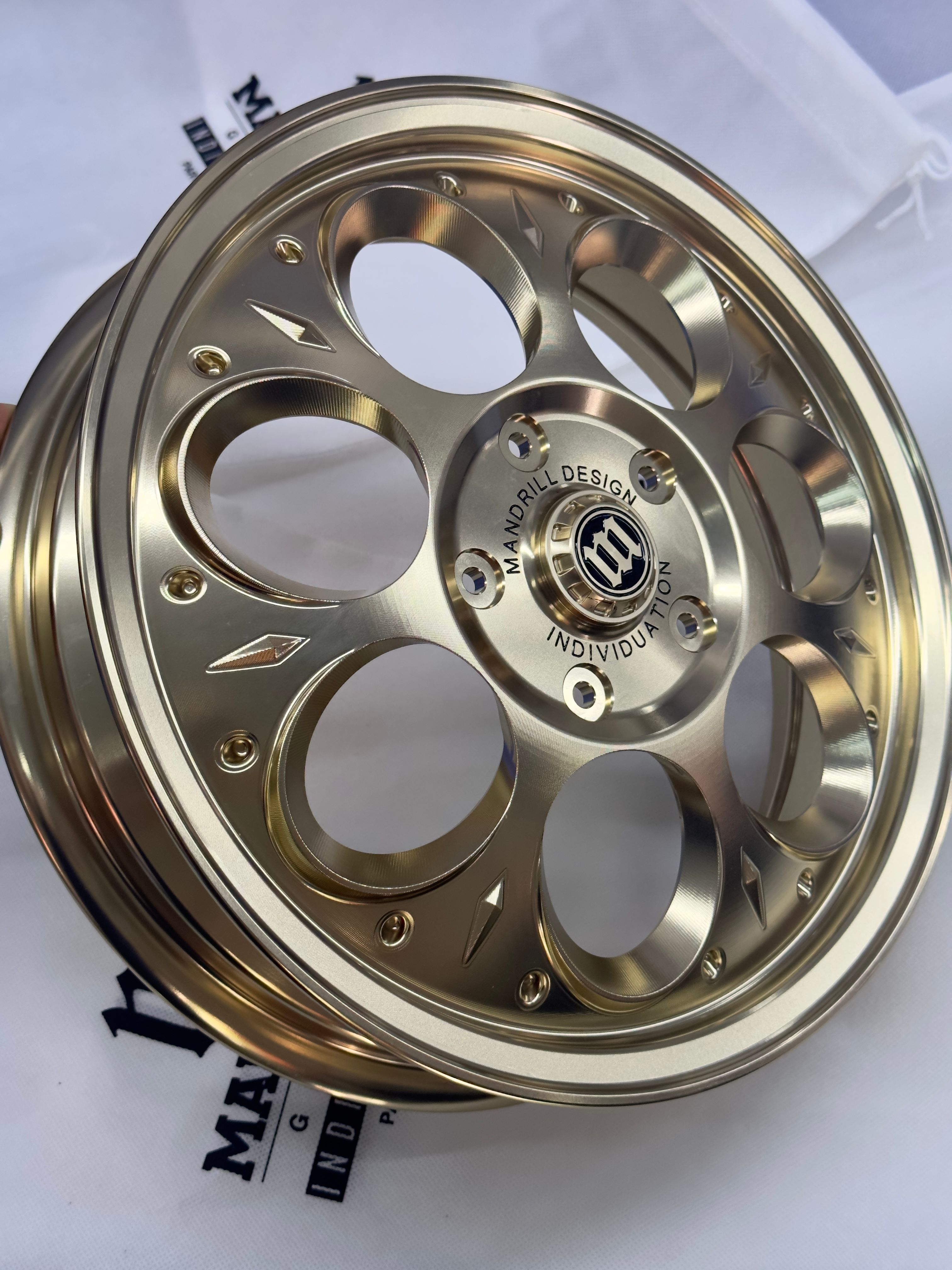 Mandrill Vespa Jant Seti Roma Gold | Vespa GTS/GTS Super/GTV/GT 60/GT/GT L 125-300cc