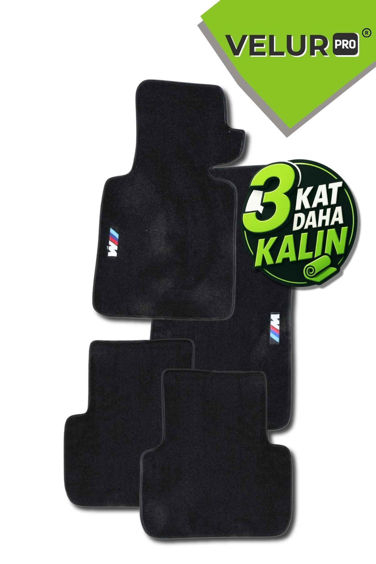 VelurPro Bmw 3 Serisi E46 Coupe 1997-2006 Araca Özel Halı Paspas Araba Halısı Oto Paspas