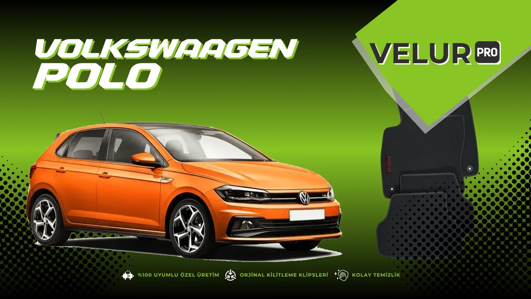 Volkswagen Polo Velur Halı Paspas