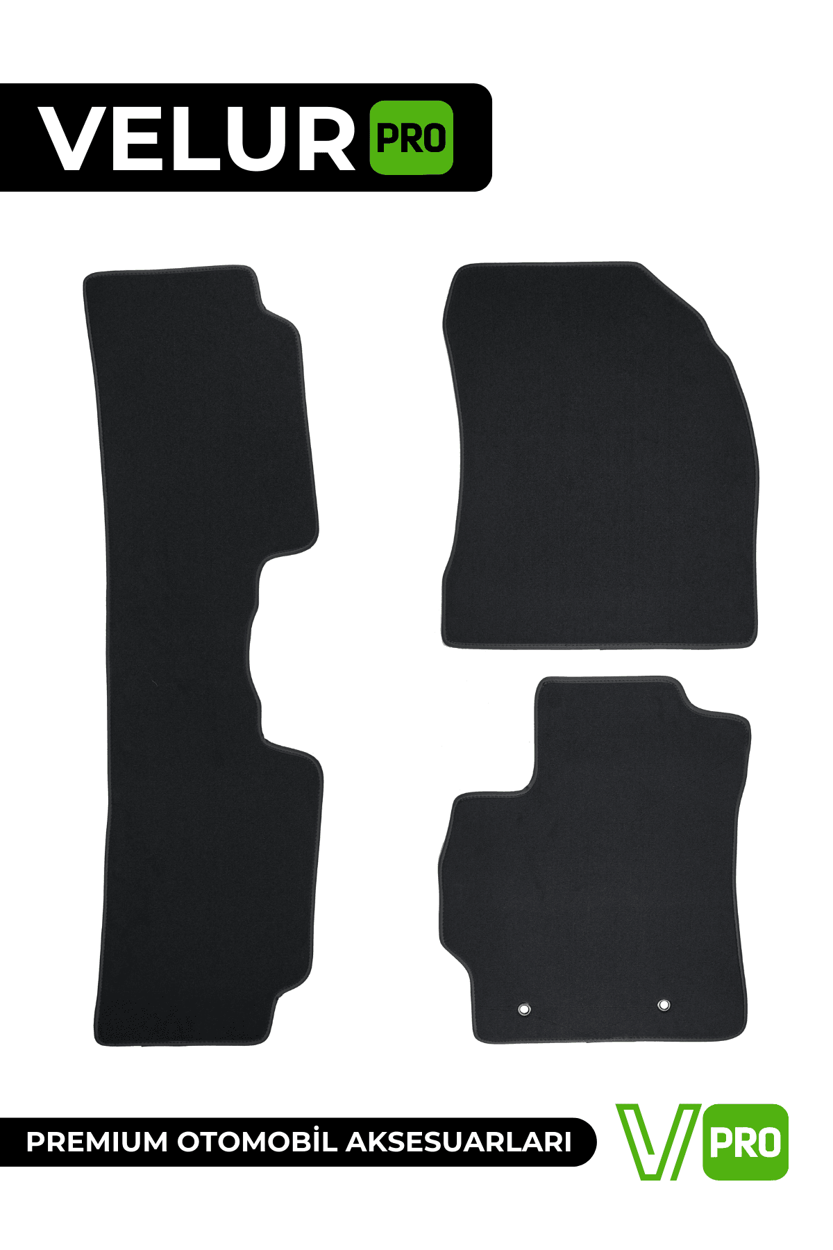 VelurPro Toyota Auris 2007-2012 Araca Özel Halı Paspas Araba Halısı