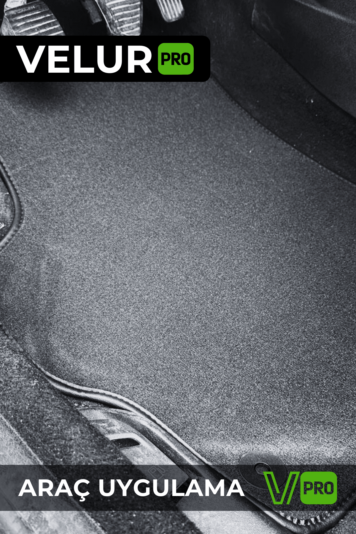 VelurPro Citroen C-elysee Araca Özel Halı Paspas Araba Halısı