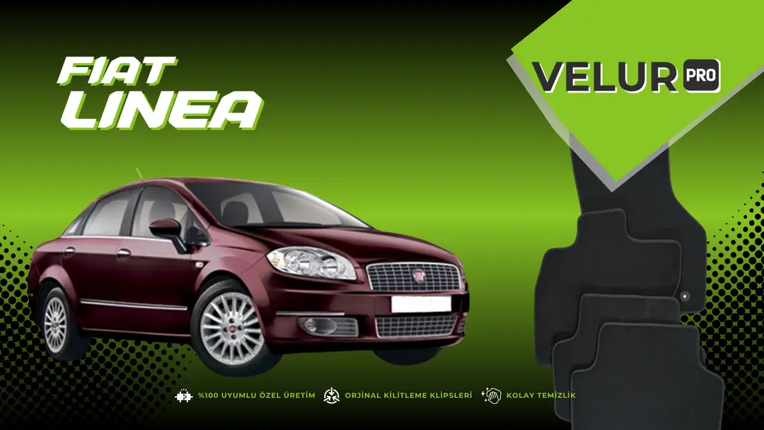 Fiat Linea Velur Halı Paspas