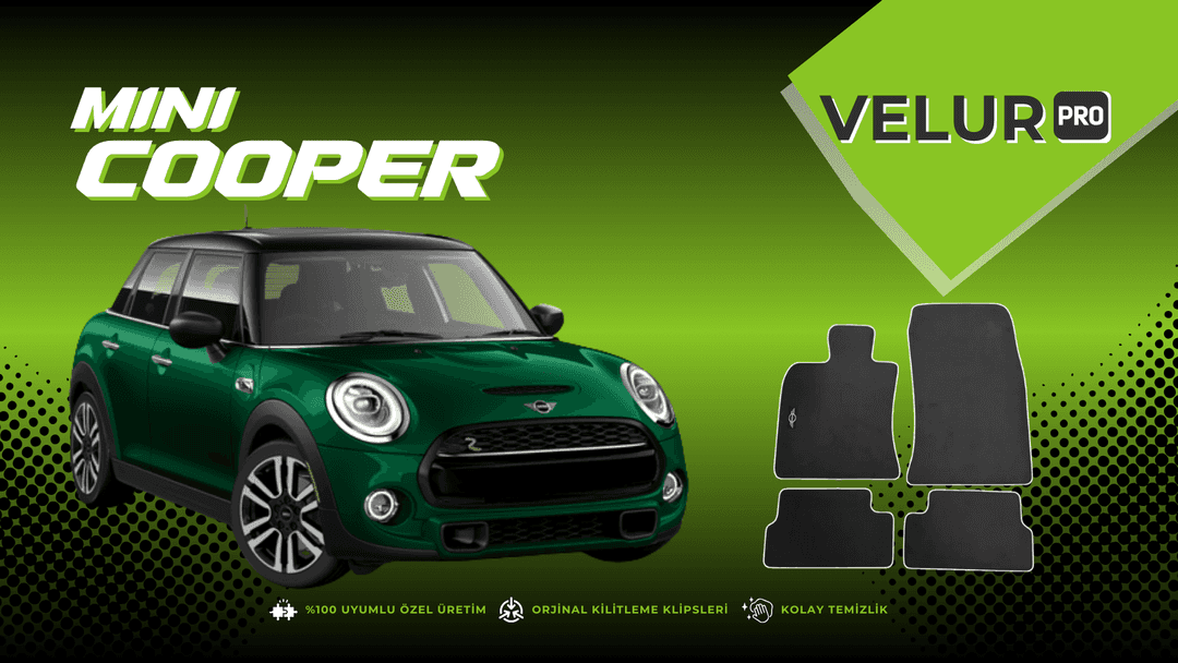 Mini Cooper Velur Paspas