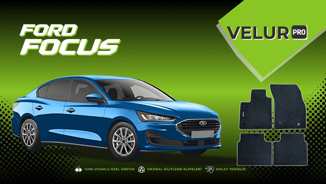 Velurpro Ford Focus Halı Paspas