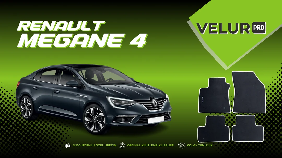 Renault Megane Halı Paspas