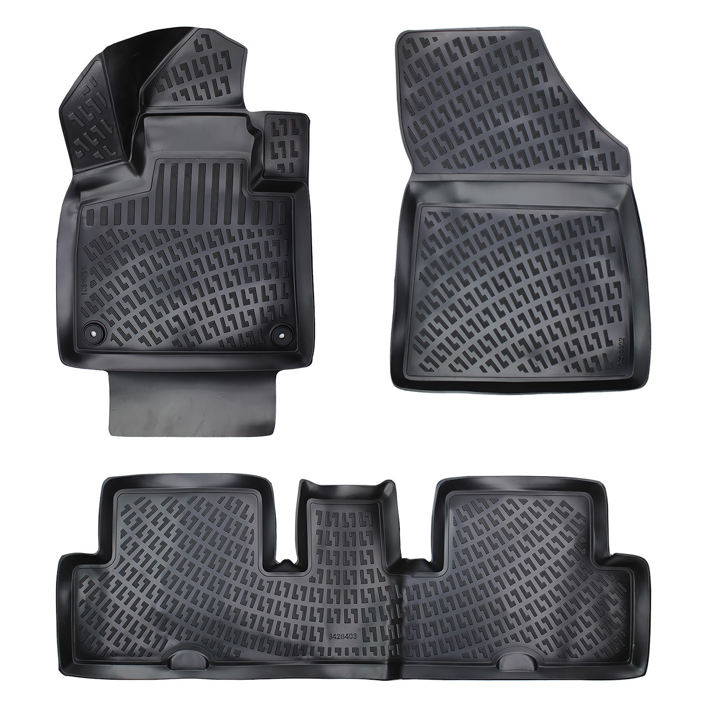 Velur Citroen C4 Picasso 2013 Sonrası 3D Havuzlu Paspas