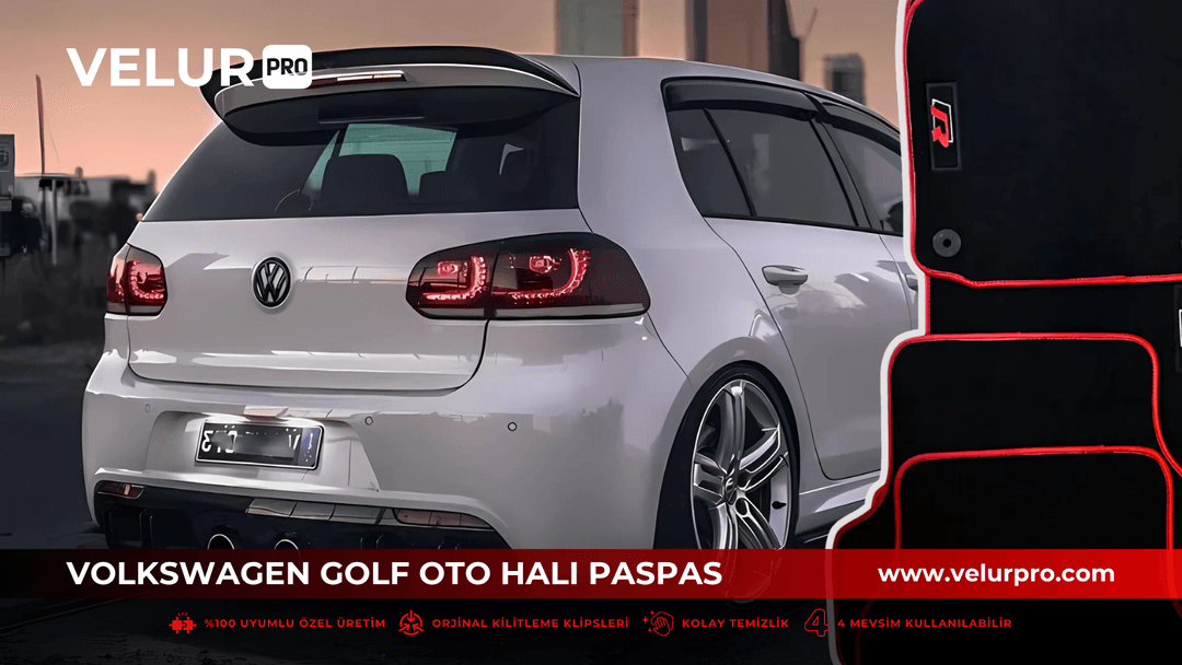 Volkswagen Golf Oto Halı Paspas