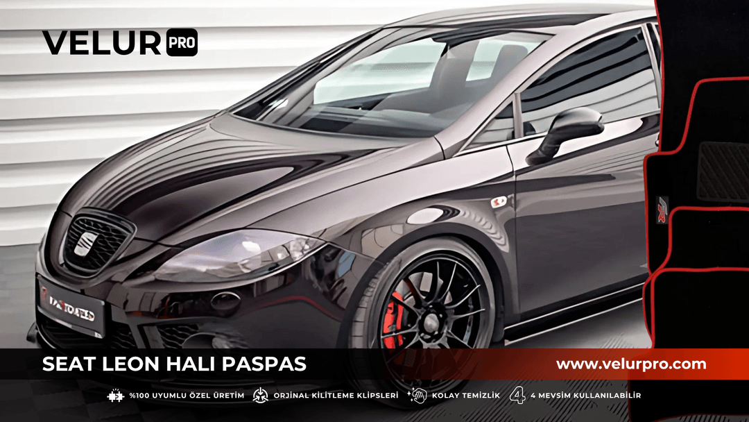 Velurpro Seat Leon Halı Paspas