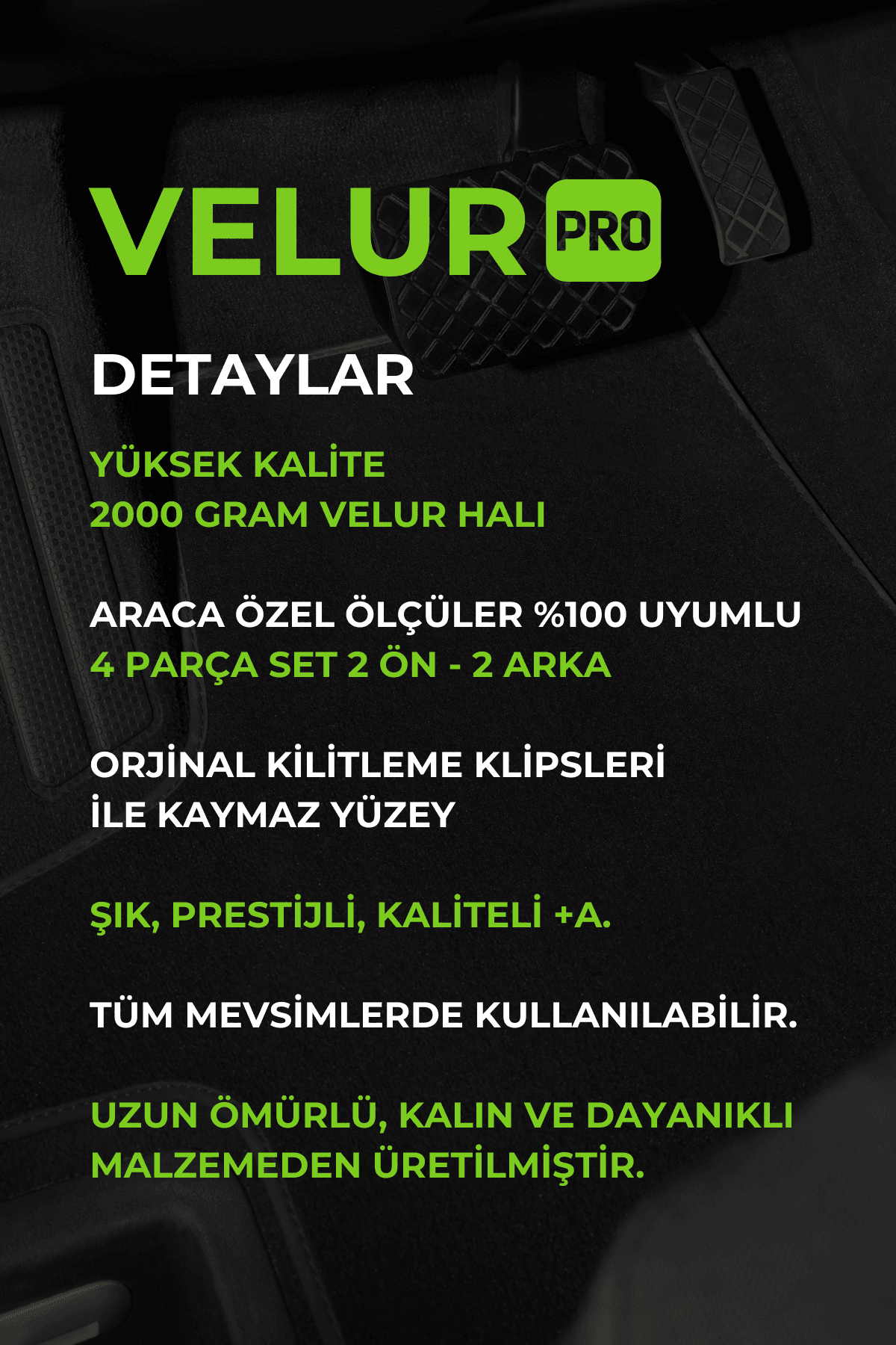 VelurPRO Seat Leon Mk2 2006-2012 Kırmızı Biye Fr logolu