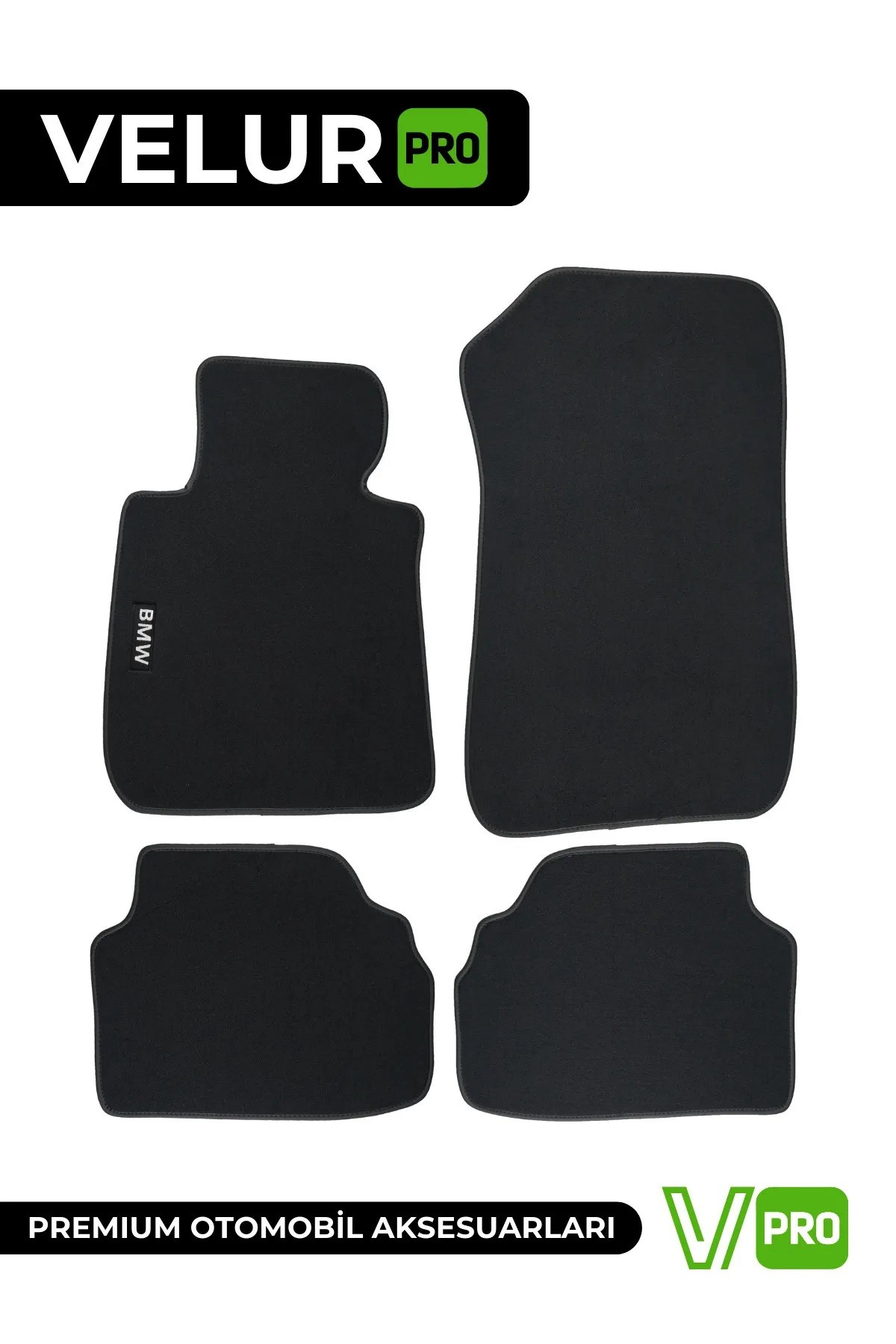 VelurPro Bmw 3 Seri E92 2004-2011 Araca Özel Halı Paspas Araba Halısı Oto Paspas